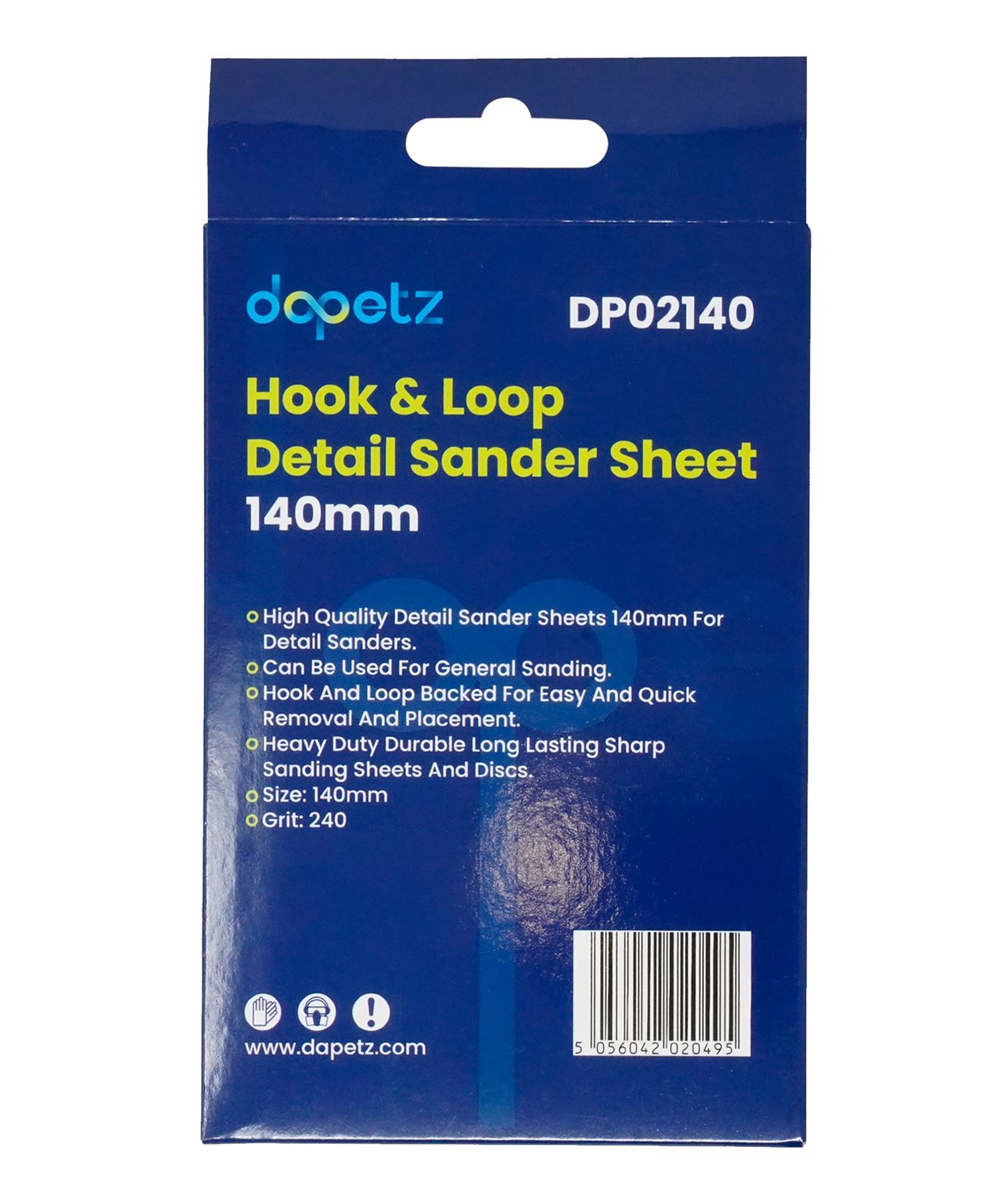 Mouse Sanding Sheets 24Mouse Sanding Sheets 240 Grit Hook & Loop Sander Pads 5-Holes Sand Paper 40PCS By Dapetz