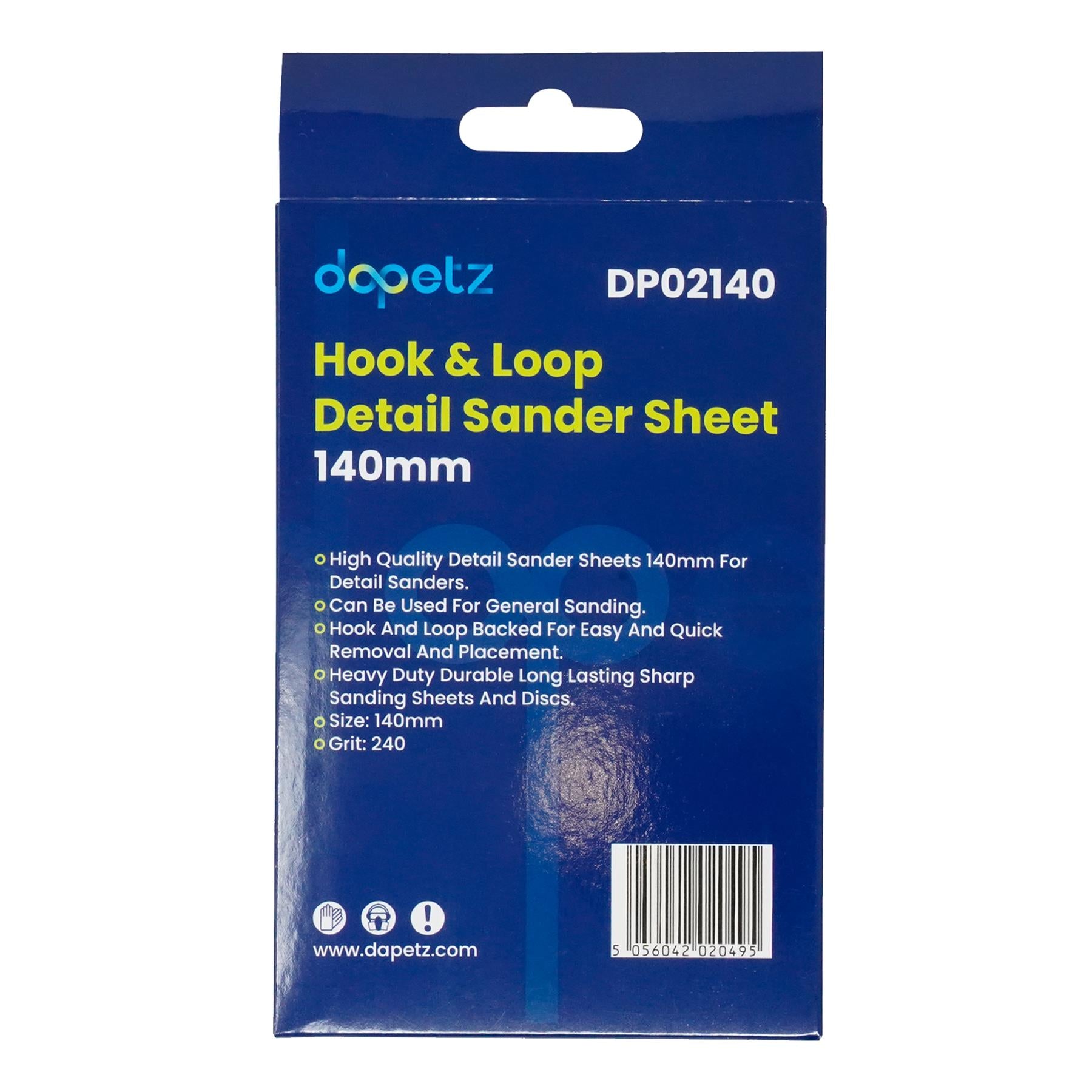 Mouse Sanding Sheets 24Mouse Sanding Sheets 240 Grit Hook & Loop Sander Pads 5-Holes Sand Paper 40PCS By Dapetz