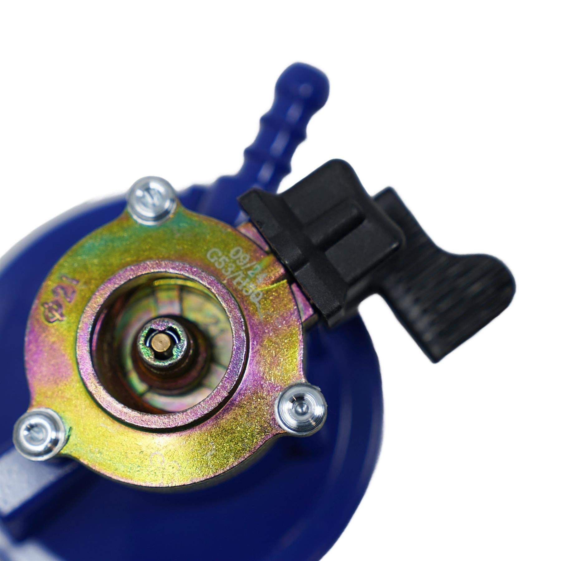 Butane Clip On Gas Regulator 30 mbar Calor Flogas 21mm inlet Caravan Motorhome