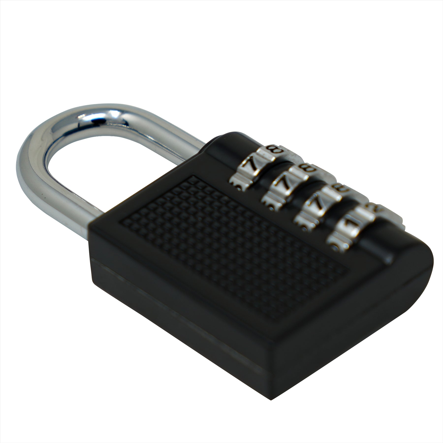 (Pack of 2) Combination Padlock 4-Digit Outdoor Weatherproof Security Black by Dapetz