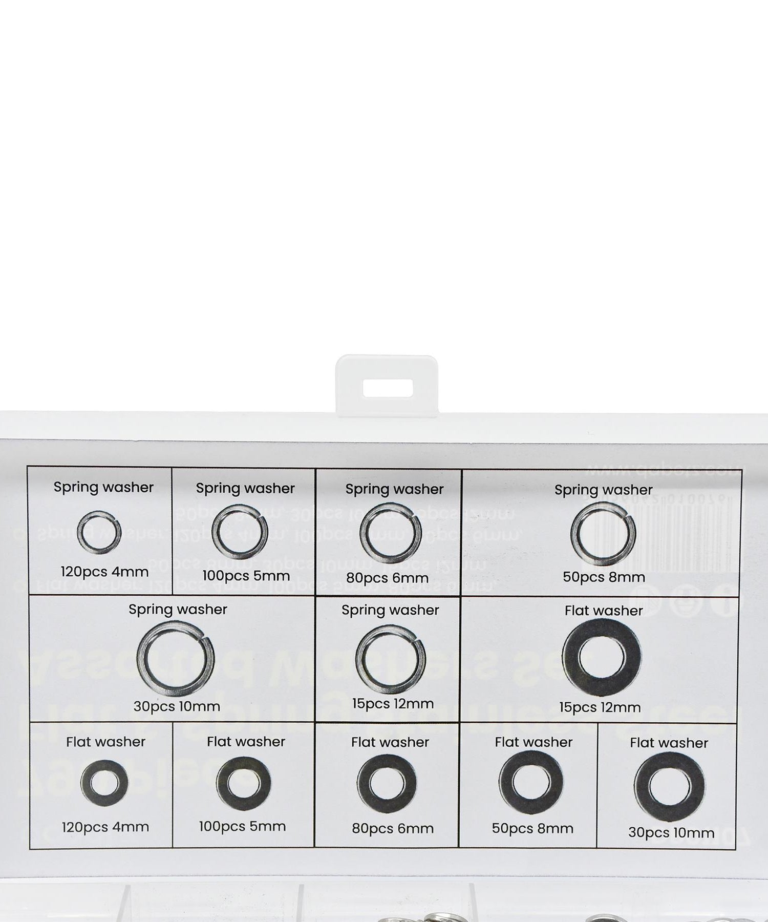 Spring Washers Stainless Steel Flat,790 Pc Assorted Set Dapetz