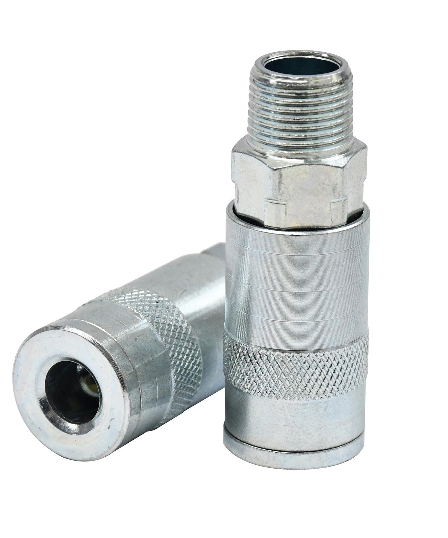 Vertex Air Line Fitting Quick Release Compressor Air Hose 3/8" Male Thread 2PC