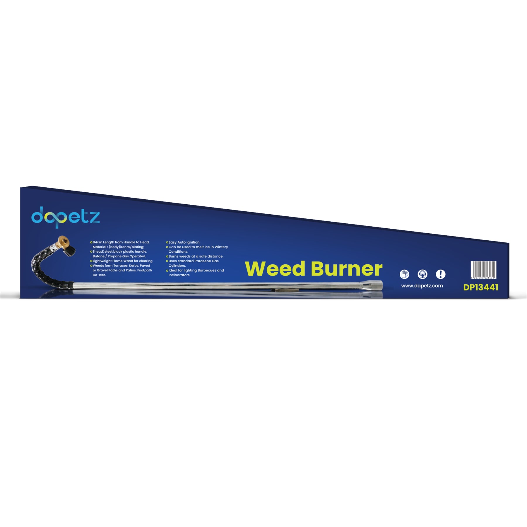 Weed Burner Killer Wand Butane Gas Blowtorch Garden Outdoor Moss With 8 Gas Can