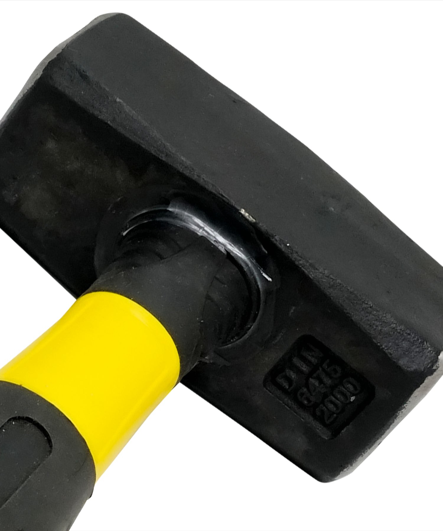 2KG Club Lump Hammer Hardened Steel Fibreglass Grip Handle Tool Heavy Duty, By Dapetz