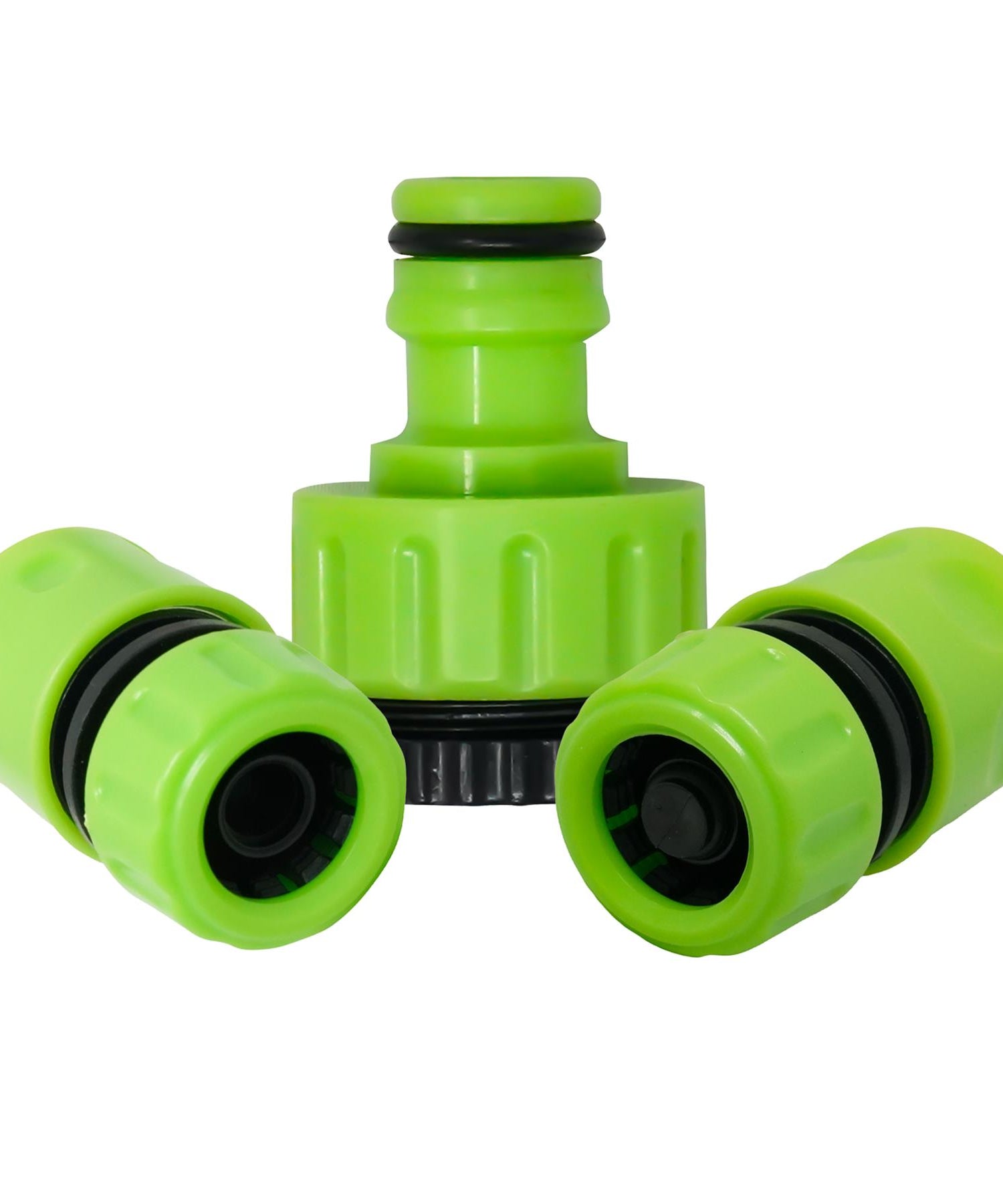 3X Garden Hose Pipe Fitting Set Tap Adaptor Waterstop Connector 1/2" 3/4" Female By Dapetz