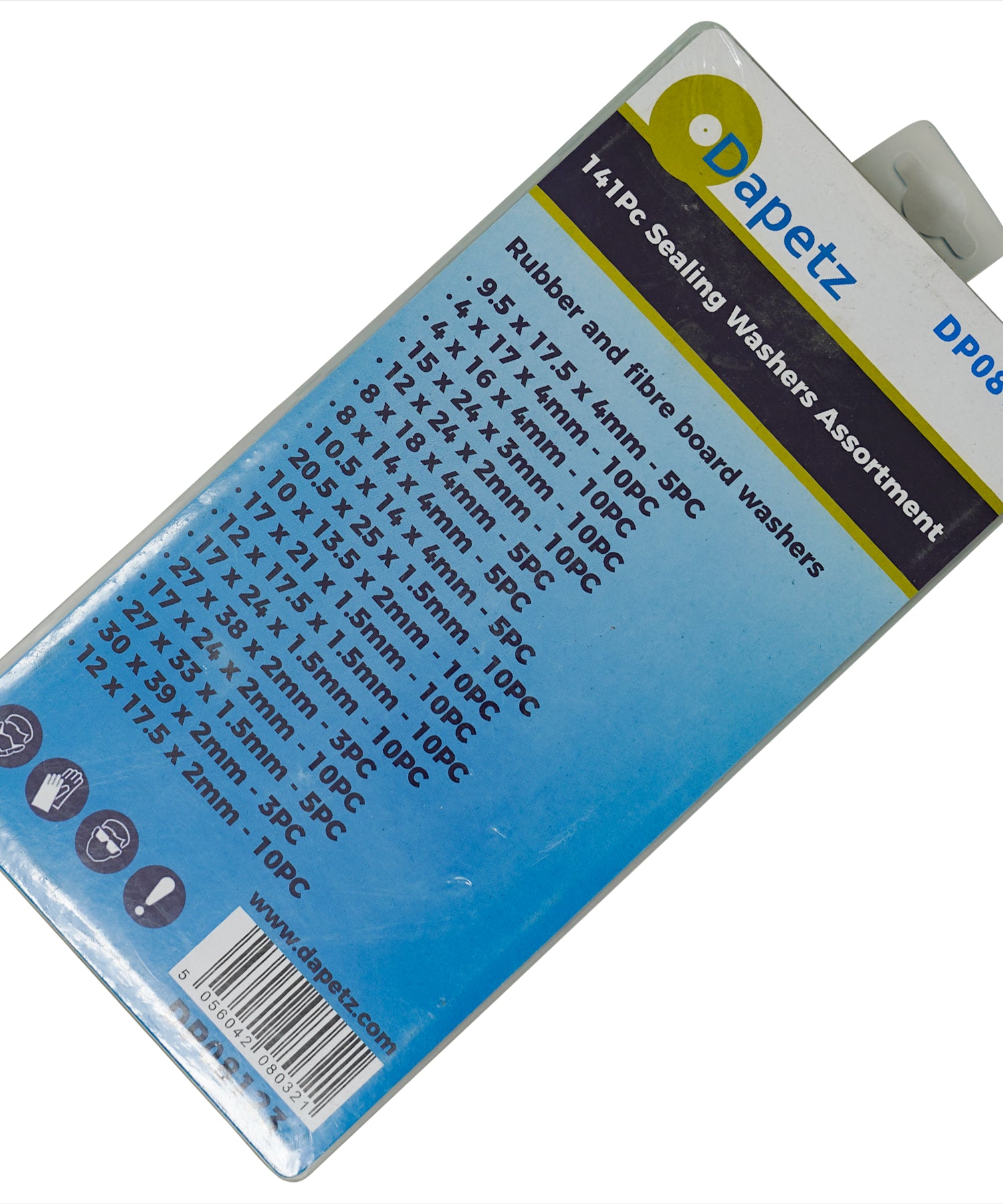 Assortment Box Of Plumbers Washers 141PCs Set Tap Sealing Shower Hose Rubber Washer By Dapetz