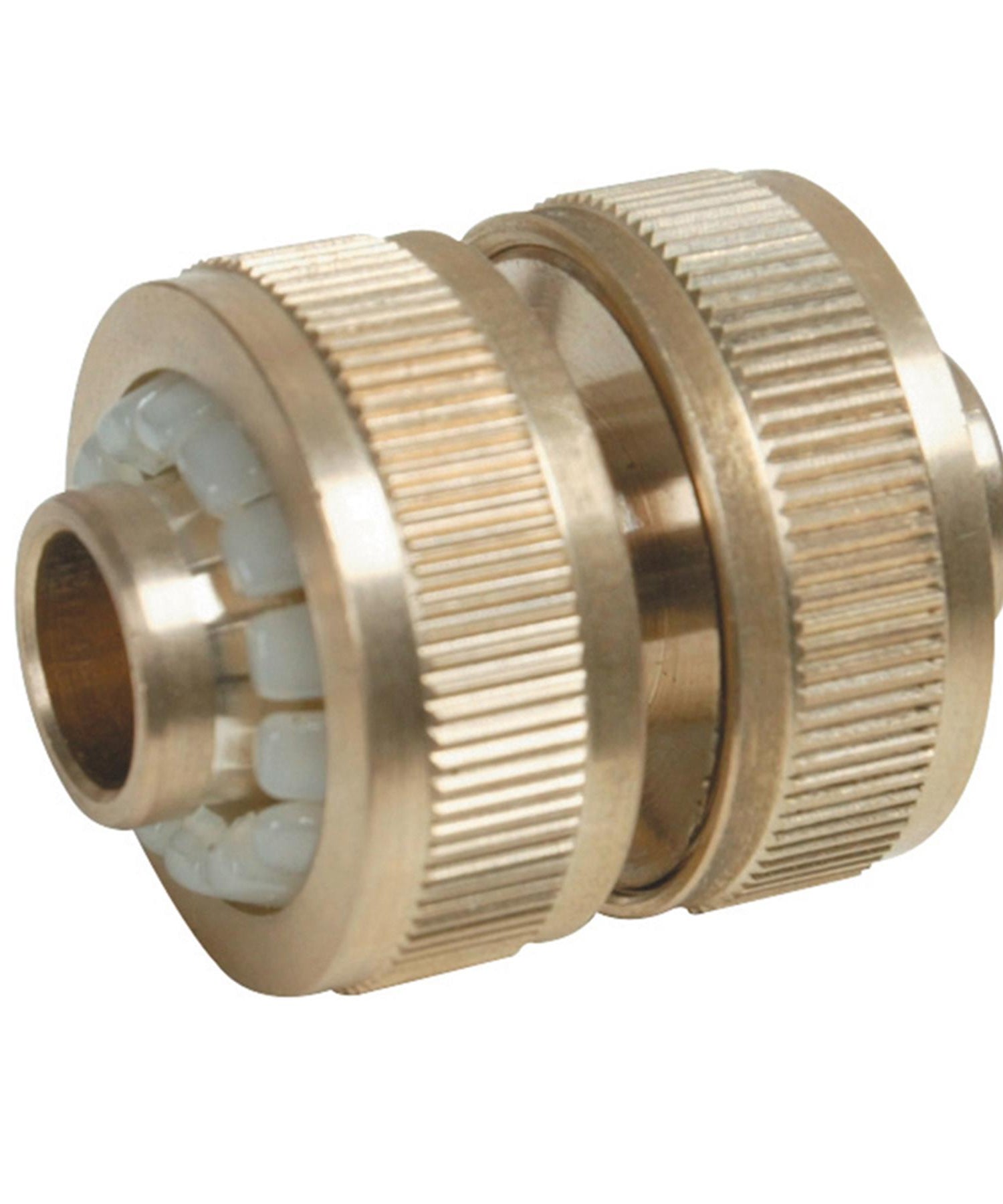 Dapetz Brass Hose Joiner Connector 1/2"  Garden Water Hose Pipe Repair Adaptor Fitting