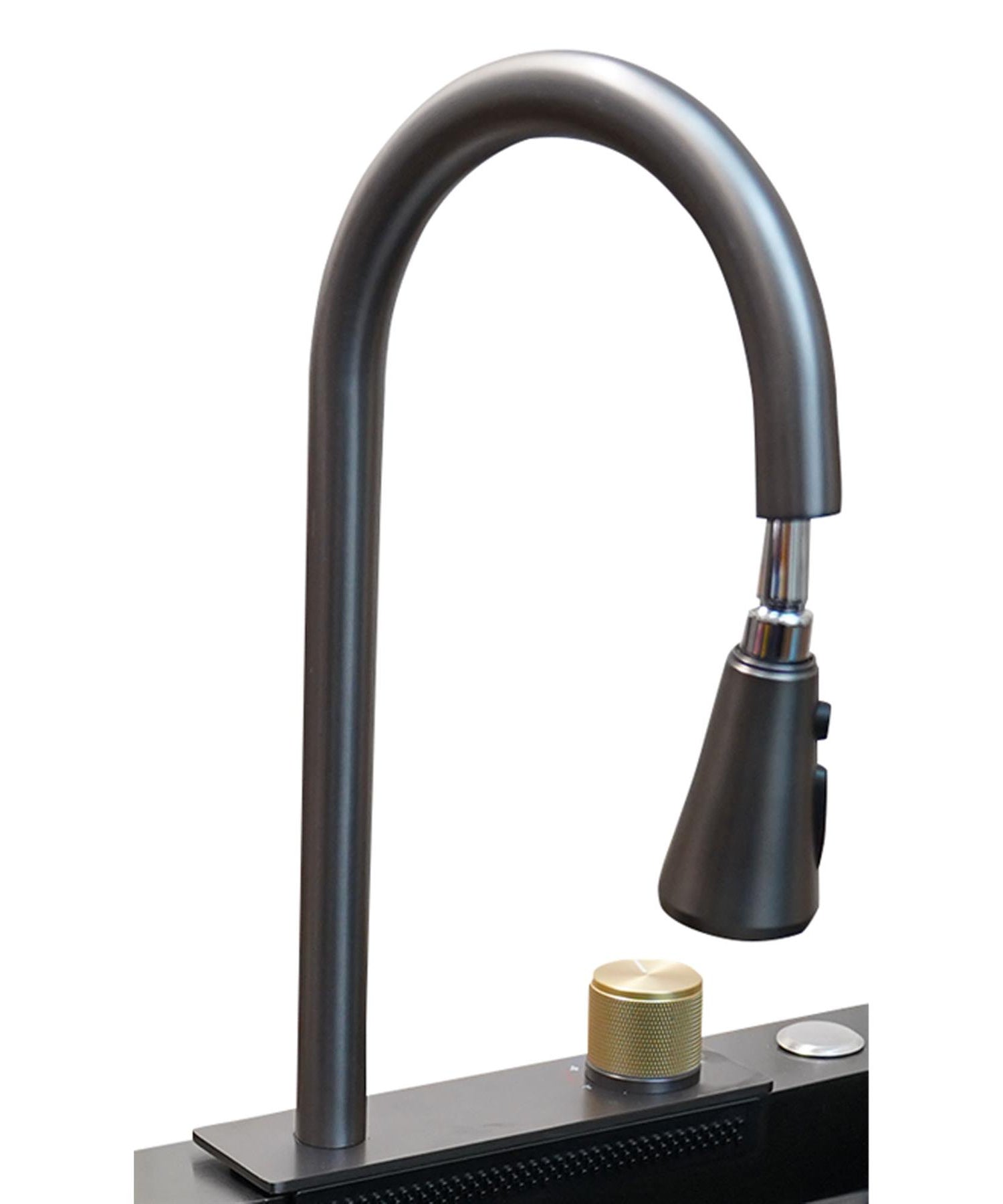 Kitchen Sink With Tap Multi-Purpose Nano Wash Basin Stylish Creative Sinks Black By Dapetz