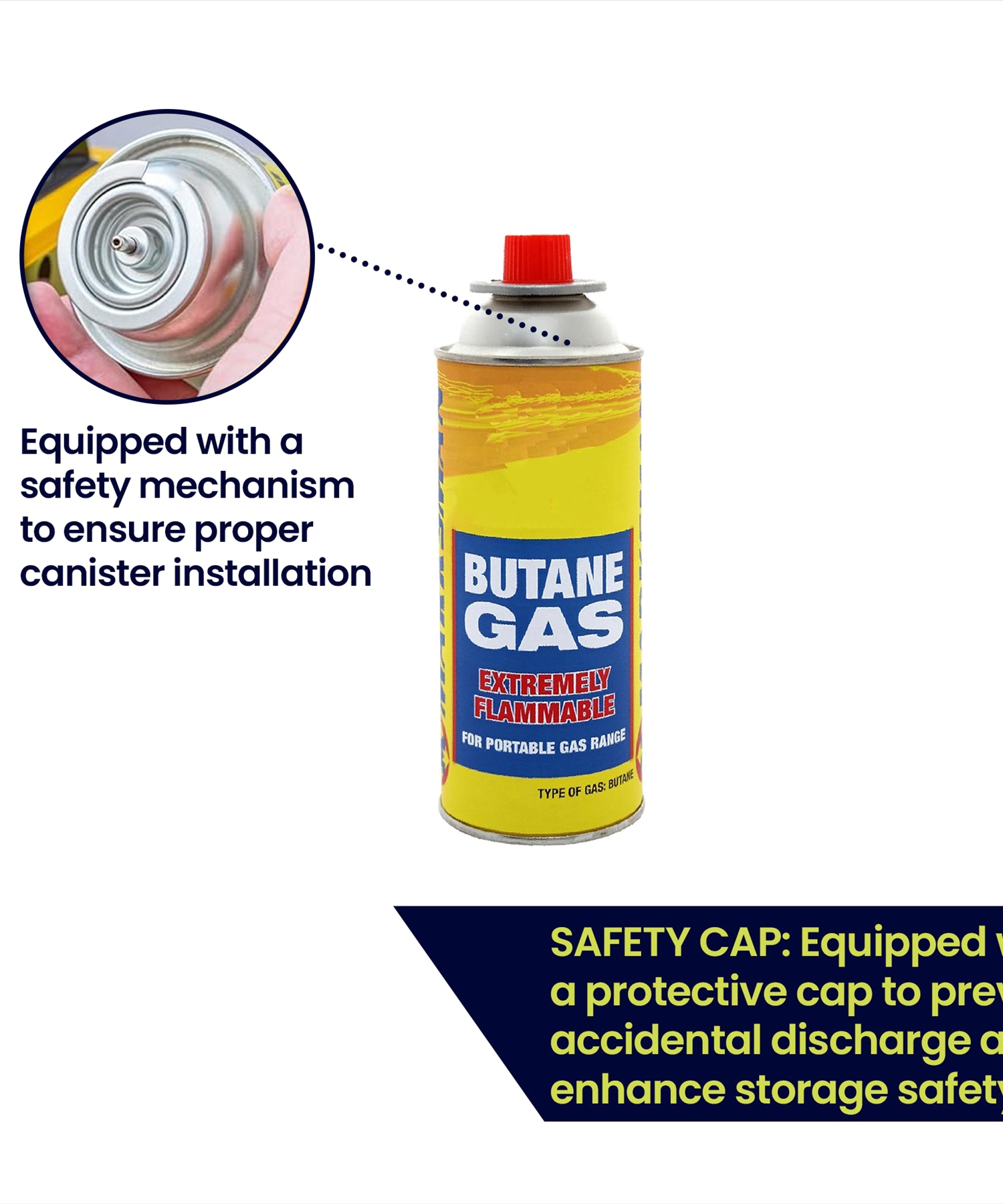 Blow Torch Butane Gas Auto Chef Creme Brulee Cooking Soldering Camping 2 Gas Can