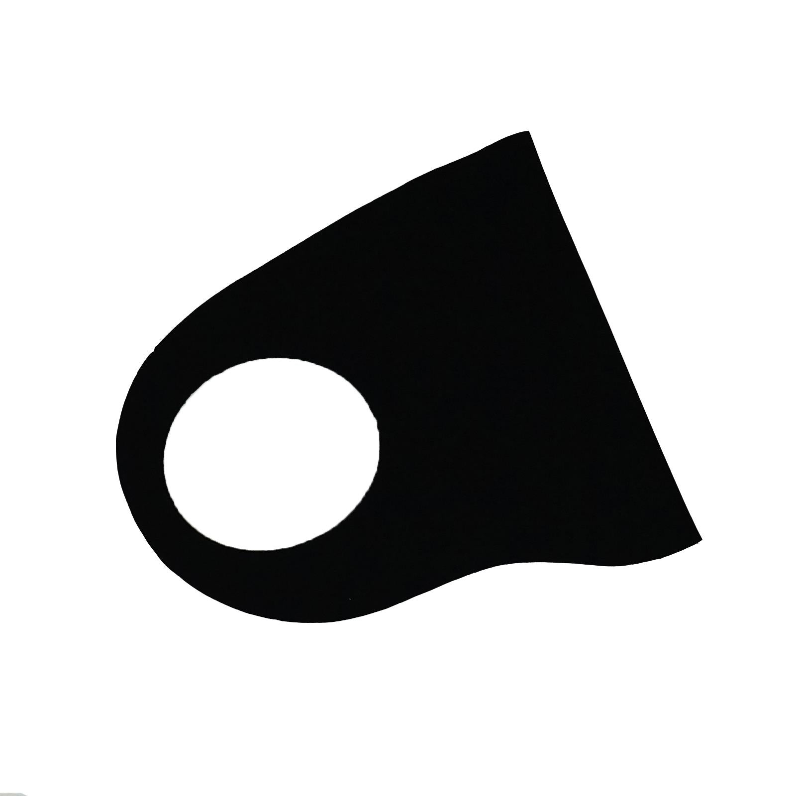 Reusable Face Mask Covering Washable Breathable Dust TFL Hospital Visitor Black 1PC By Dapetz