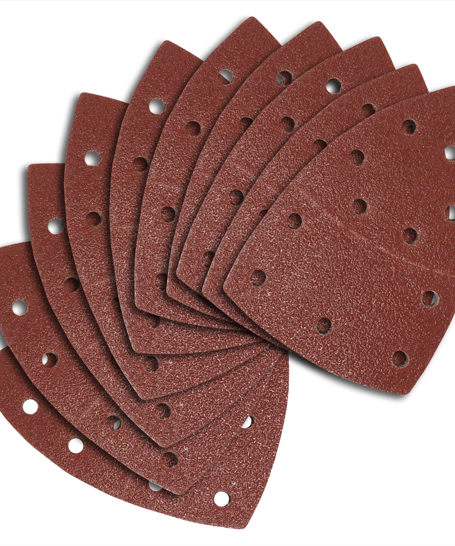 40-180 Grits Mouse Sanding Sheets Hook and Loop Sander Pads 11-Holes Sand Paper 50PC