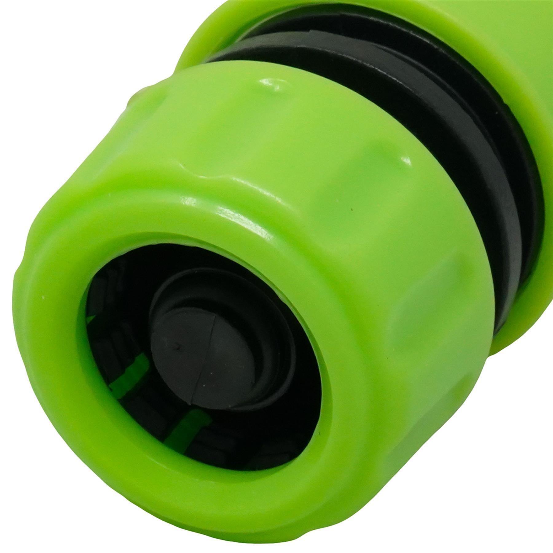 9x Garden Hose Pipe Connectors 1/2" Water Stop Fitting Quick Release Set