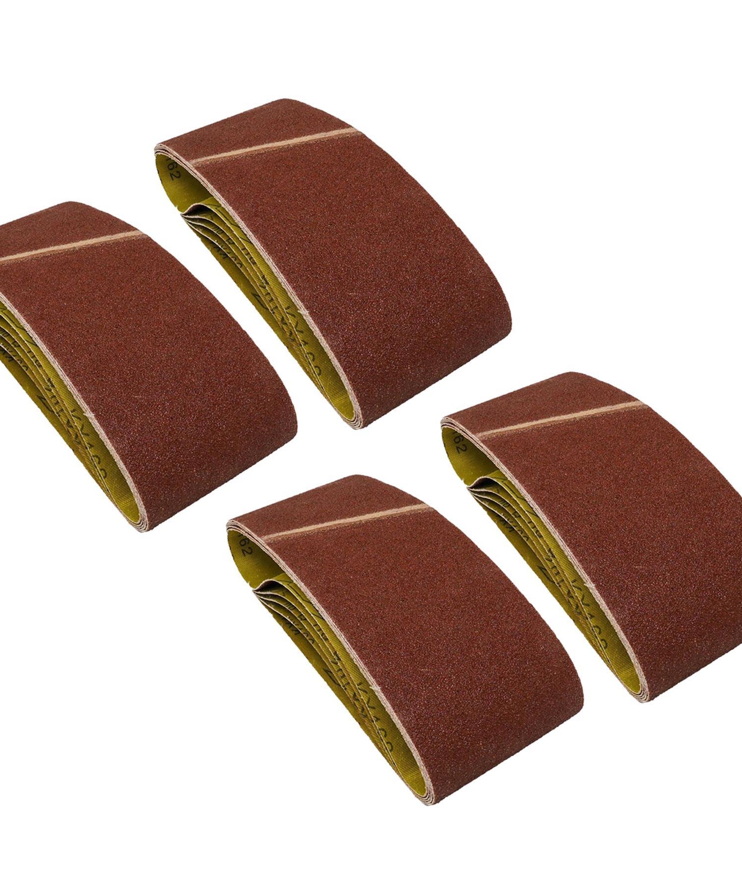 Dapetz 20X Sanding Belts 75 x 533mm 40/60/80/120 Grit Belt Sanders MAKITA / BOSCH