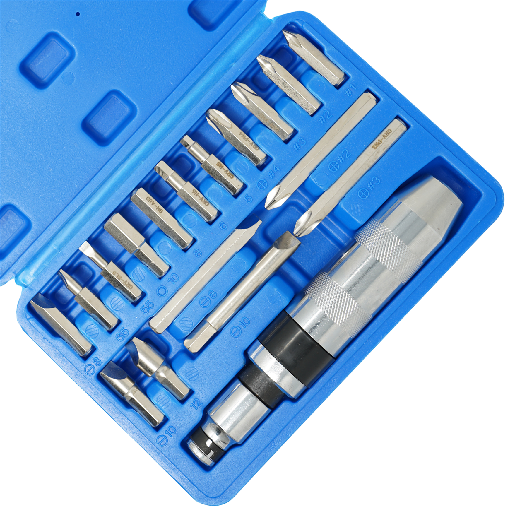 18pc Impact Screwdriver Set Dapetz