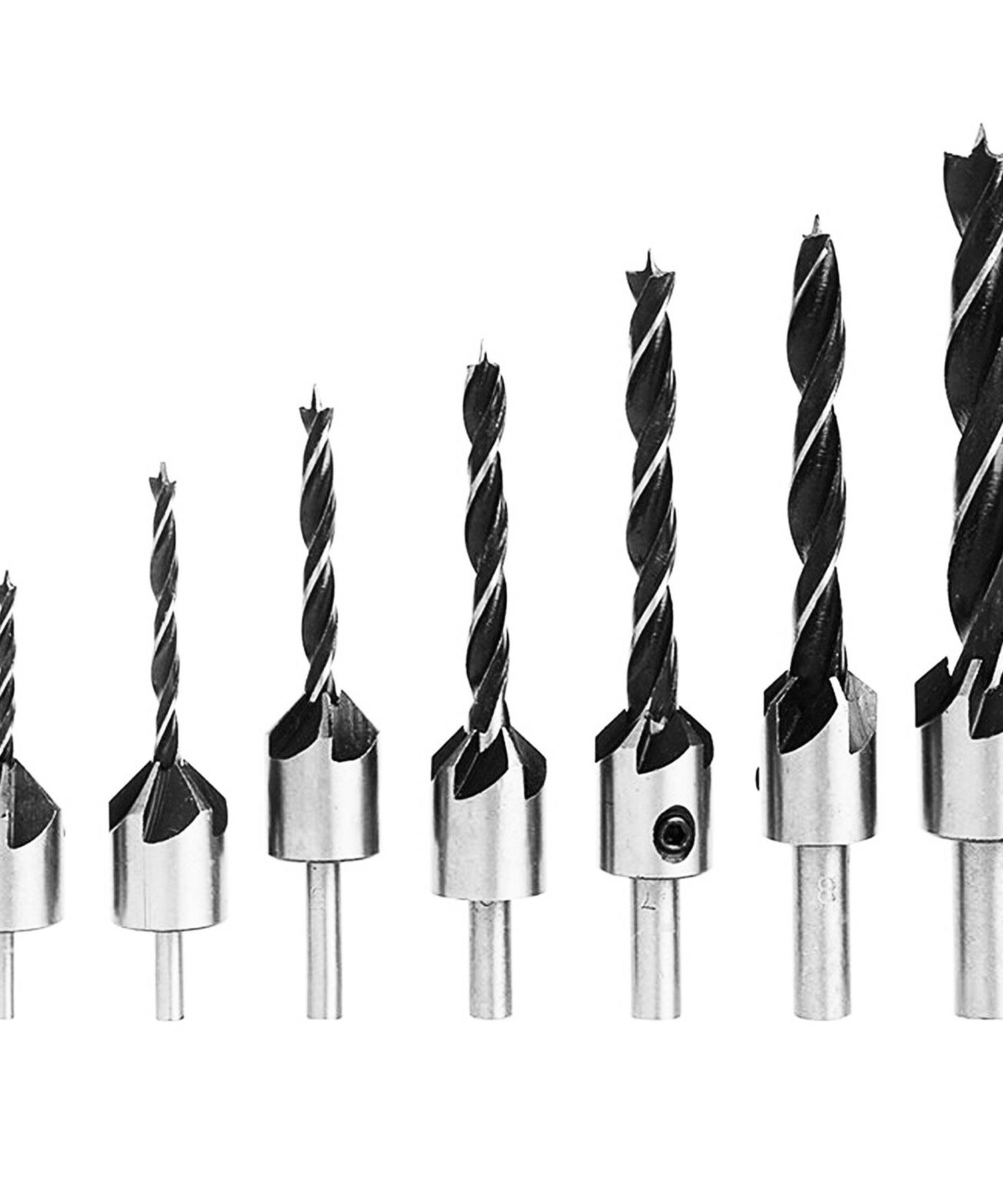 Drill Bit HSS 5-Flute 3 4 5 6 7 8 10mm 7PCS Dapetz