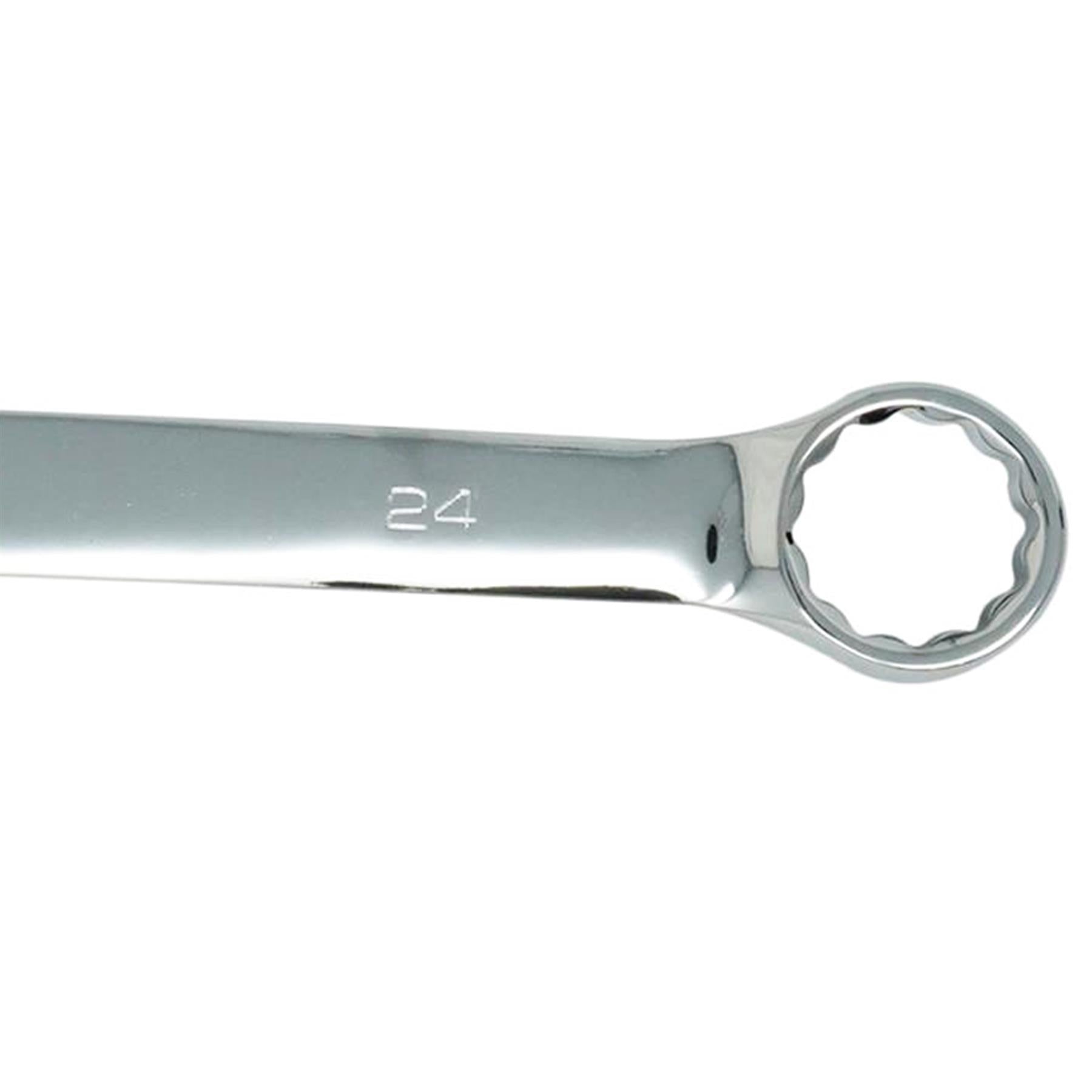 Combination Open Ring Spanner Chrome Mechanics Garage Tools 24mm By Dapetz