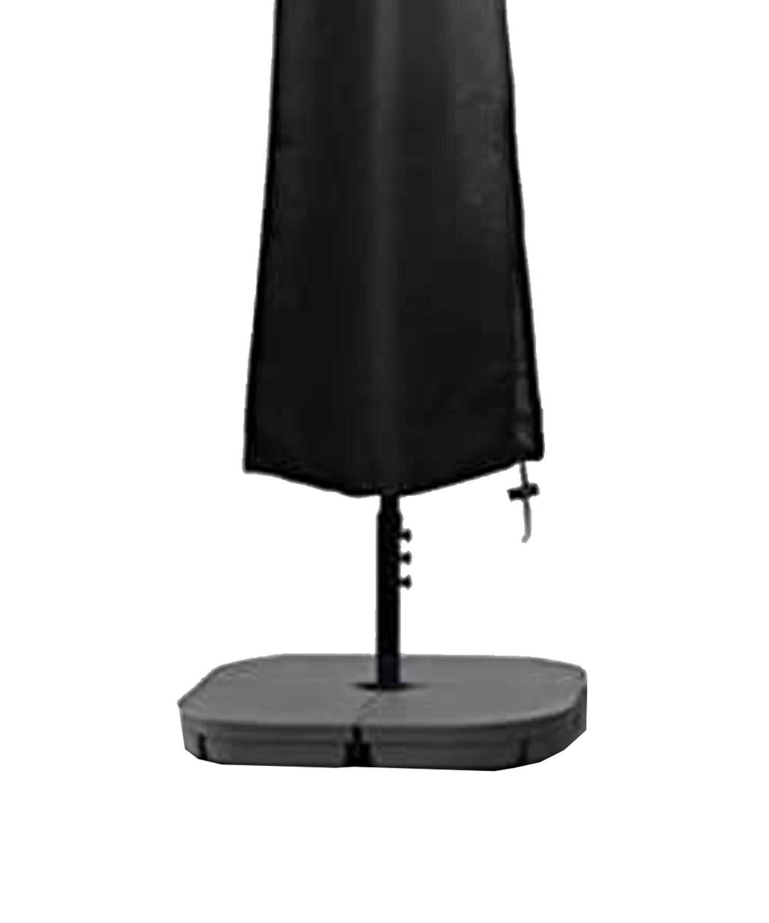 Dapetz Parasol Umbrella Cover, Water Repellent, Windproof Garden Outdoor Cover - Black