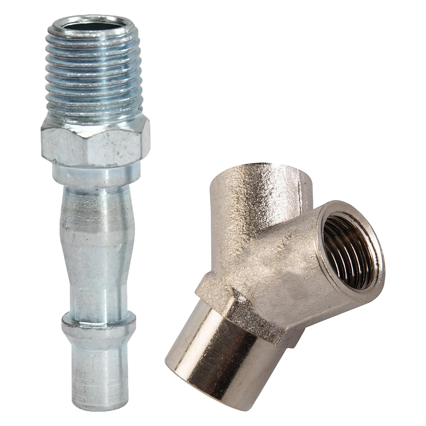 Air Line 3 Way Y Connector 1/4" BSP Hose Airline Splitter Manifold Joint Fitting by Daptez