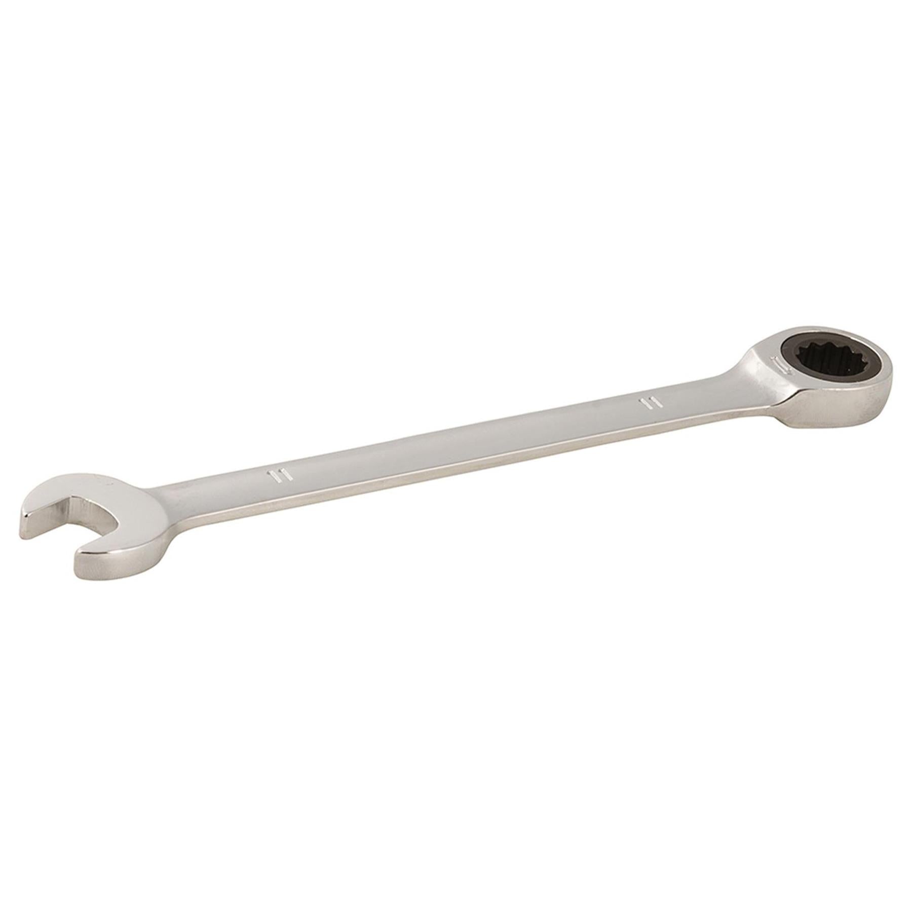 Fixed Head Ratchet Metric Spanner Open End Ring Combination 11mm By Dapetz