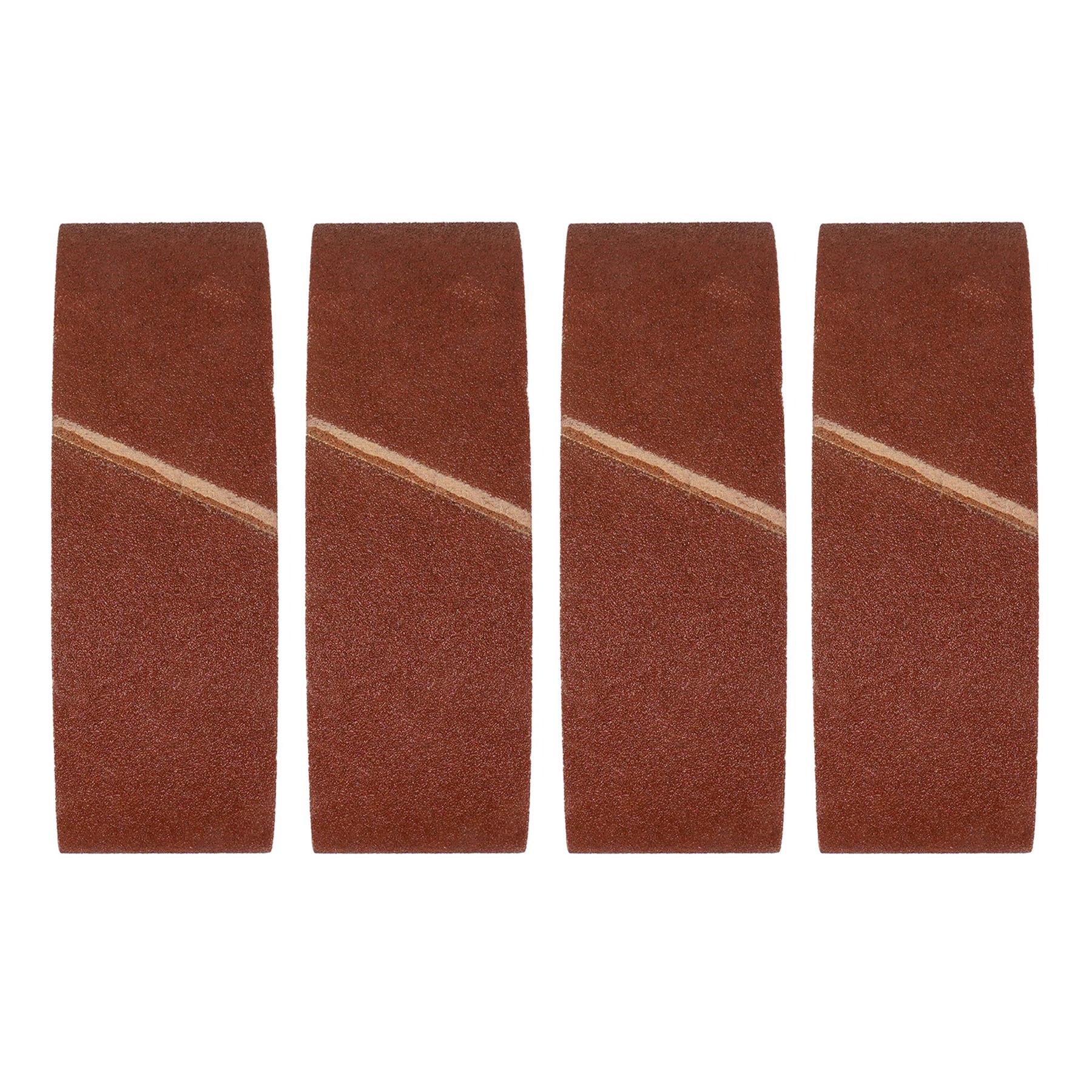 Sanding Belts 5Pcs 65 x 410mm 40/60/80/120 Grit Very Coarse Sanding Belts By Dapetz