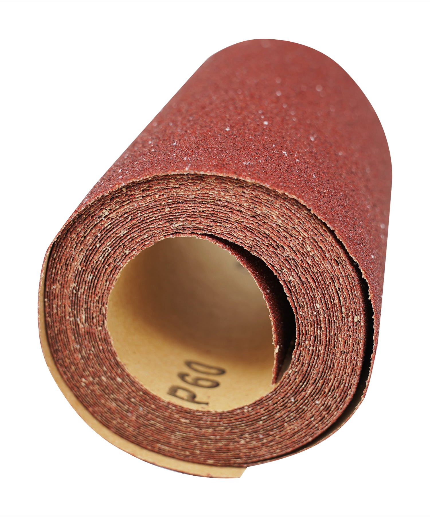 ALUMINIUM OXIDE SANDING ROLL 115mm 5m RED GRIT 60 by Daptez