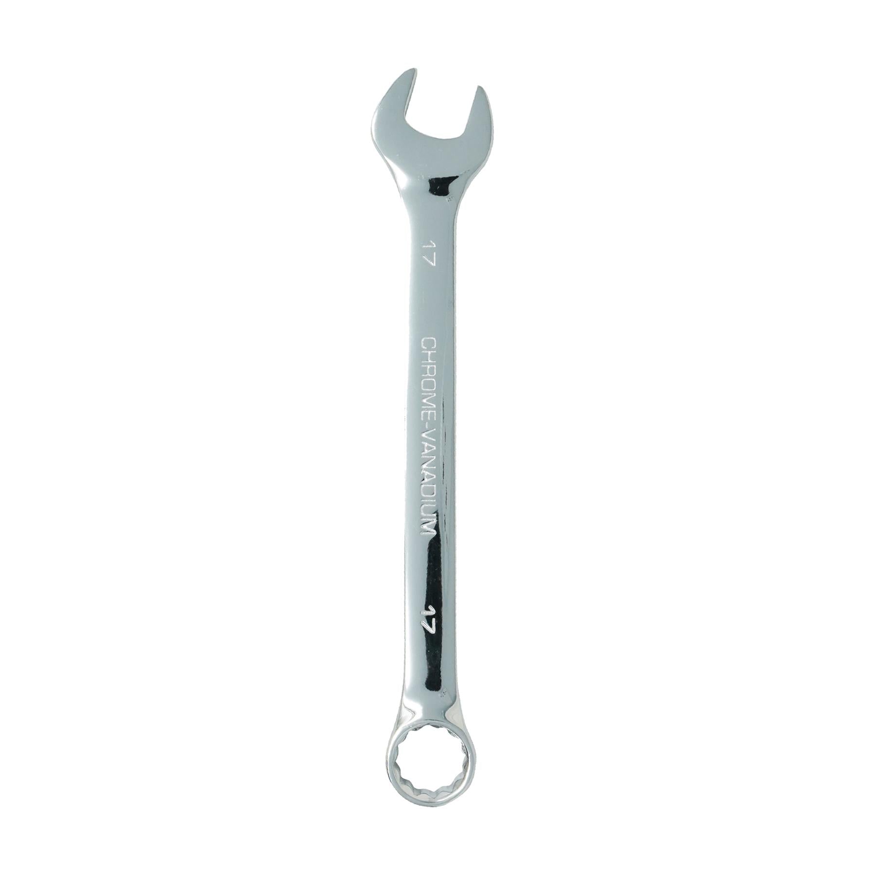Combination Open Ring Spanner Chrome Mechanics Garage Tools 17mm by Daptez