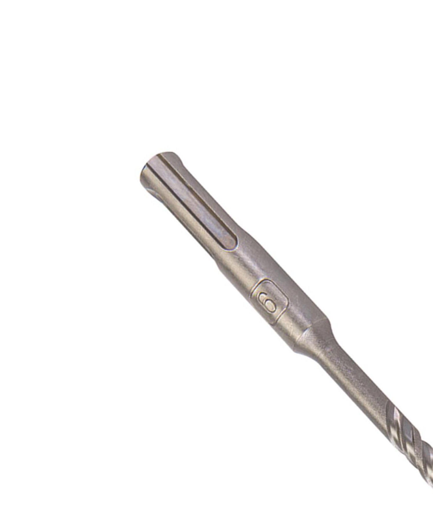 SDS+ PLUS MASONRY DRILL BIT 6 x 160mm, TUNGSTEN CARBIDE TIP, FOR STONE CONCRETE BRICK