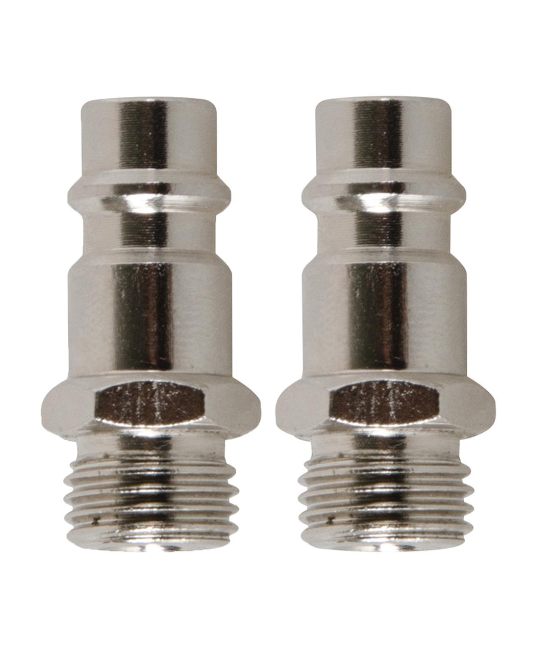 Euro Air Line Fittings Male For Compressor Air Hose Connector 1/4" BSP 2Pcs