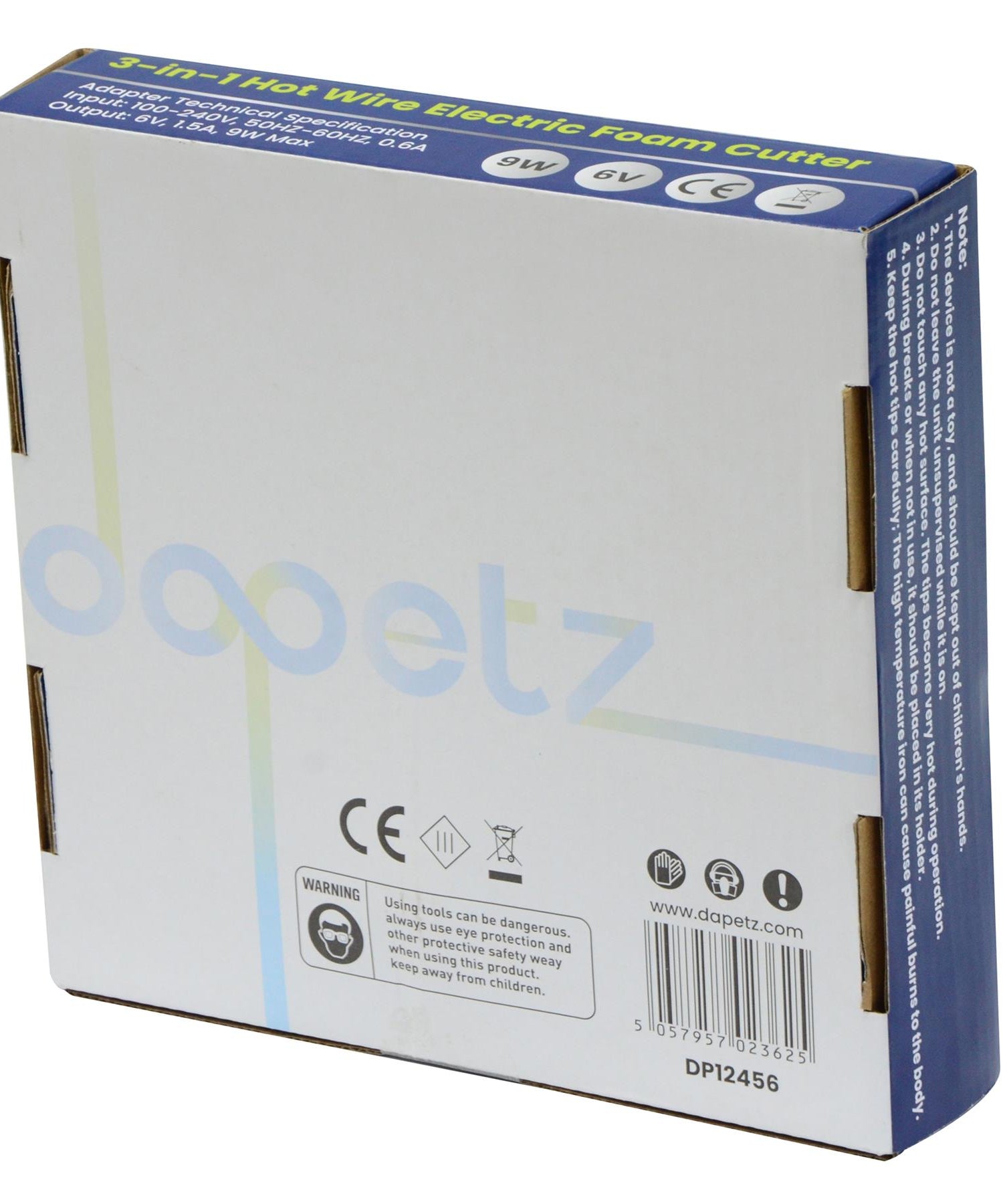 3-in-1 Electric Cutter Polystyrene Hot Wire Styrofoam Cutting Pen Tool set