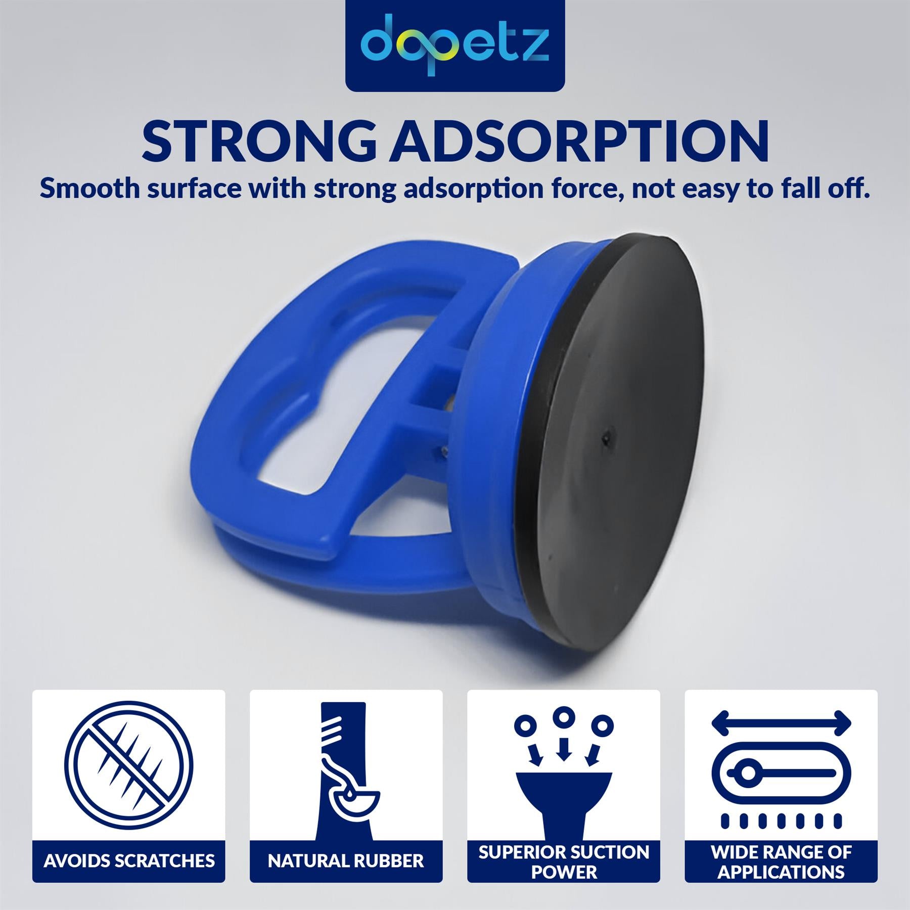 2PCS Suction Cup Car Body Ding Remover Repair Sucker Dent Puller Bodywork 35KG By Dapetz