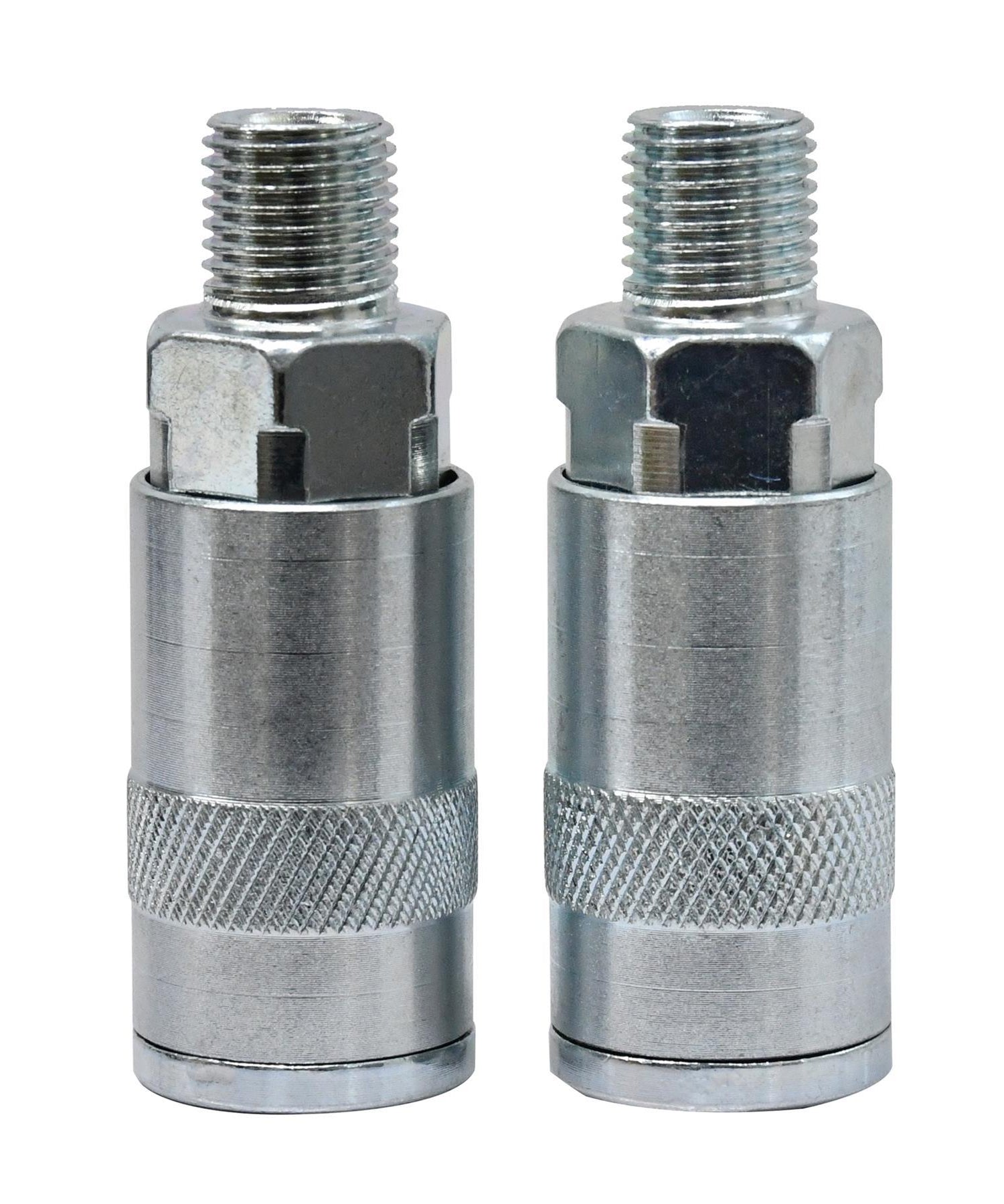 Compressor Euro 6mm 1/4" BSP Air Line Quick Coupler Fitting 2Pk Fittings Male