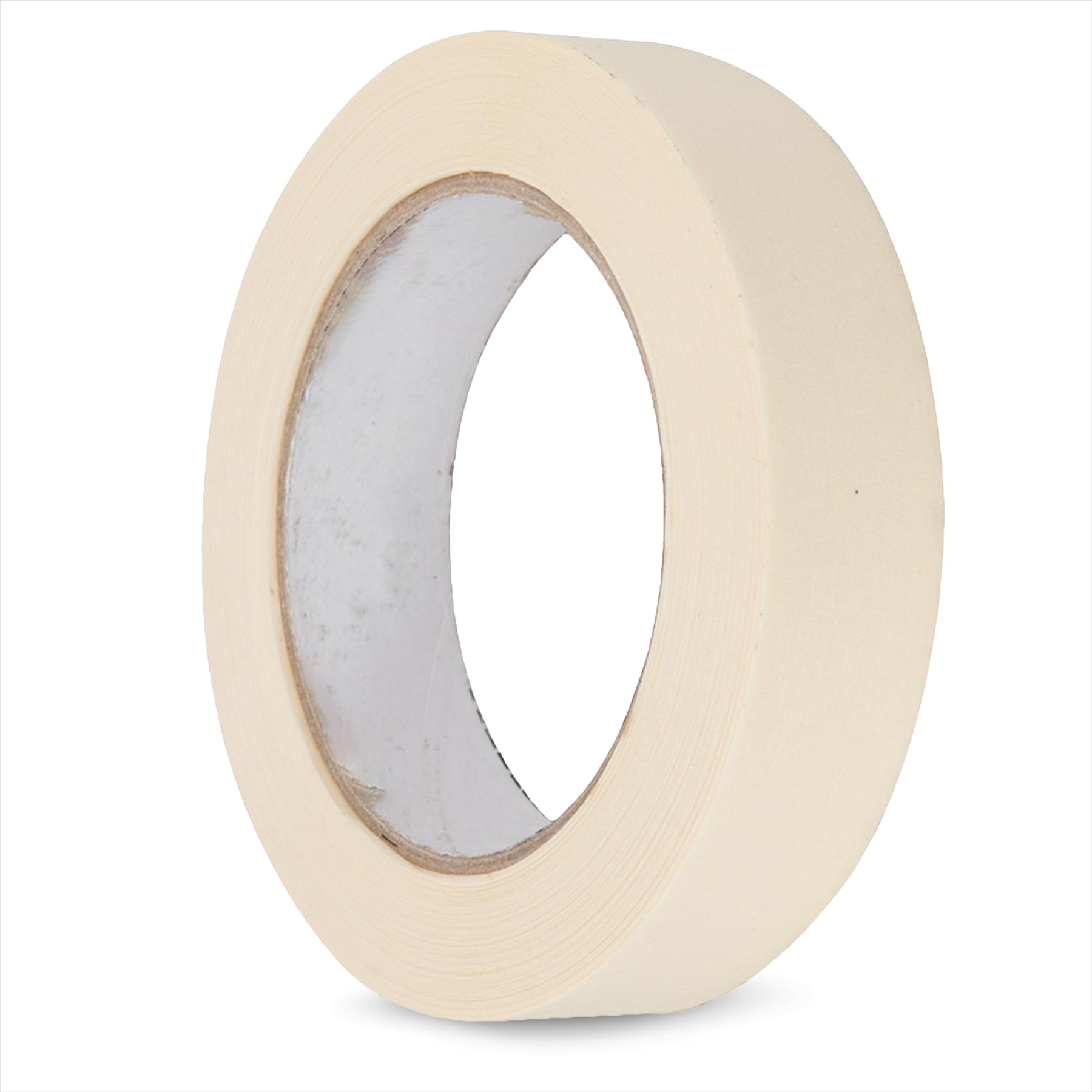 Masking Tape 25mm x 40m Crepe Paper Easy Tear For DIY Painting Decorating White