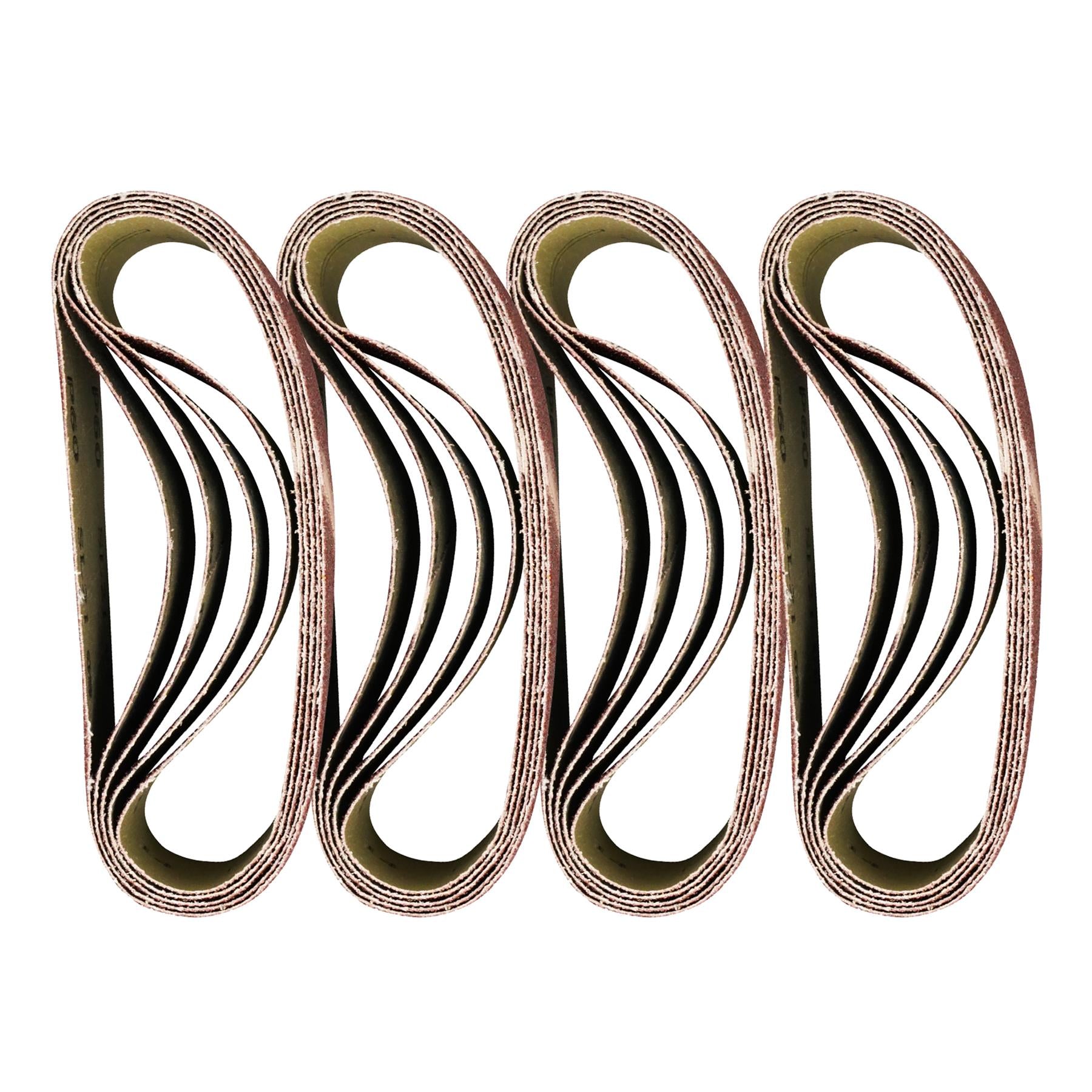 20Pcs Sanding Belts 40 X 305mm Belt Sander 40/60/80/120 Grit for Black & Decker By Dapetz