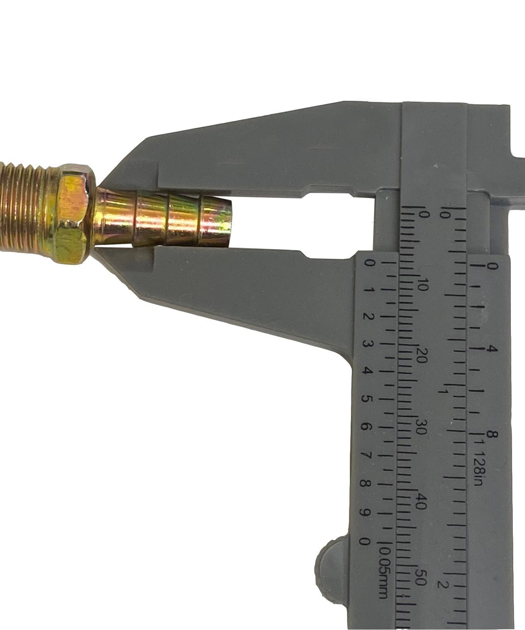 Brass 1/4" BSP to 8mm Male Barb Hose Tail Fitting Fuel Air Gas Water Hose Oil