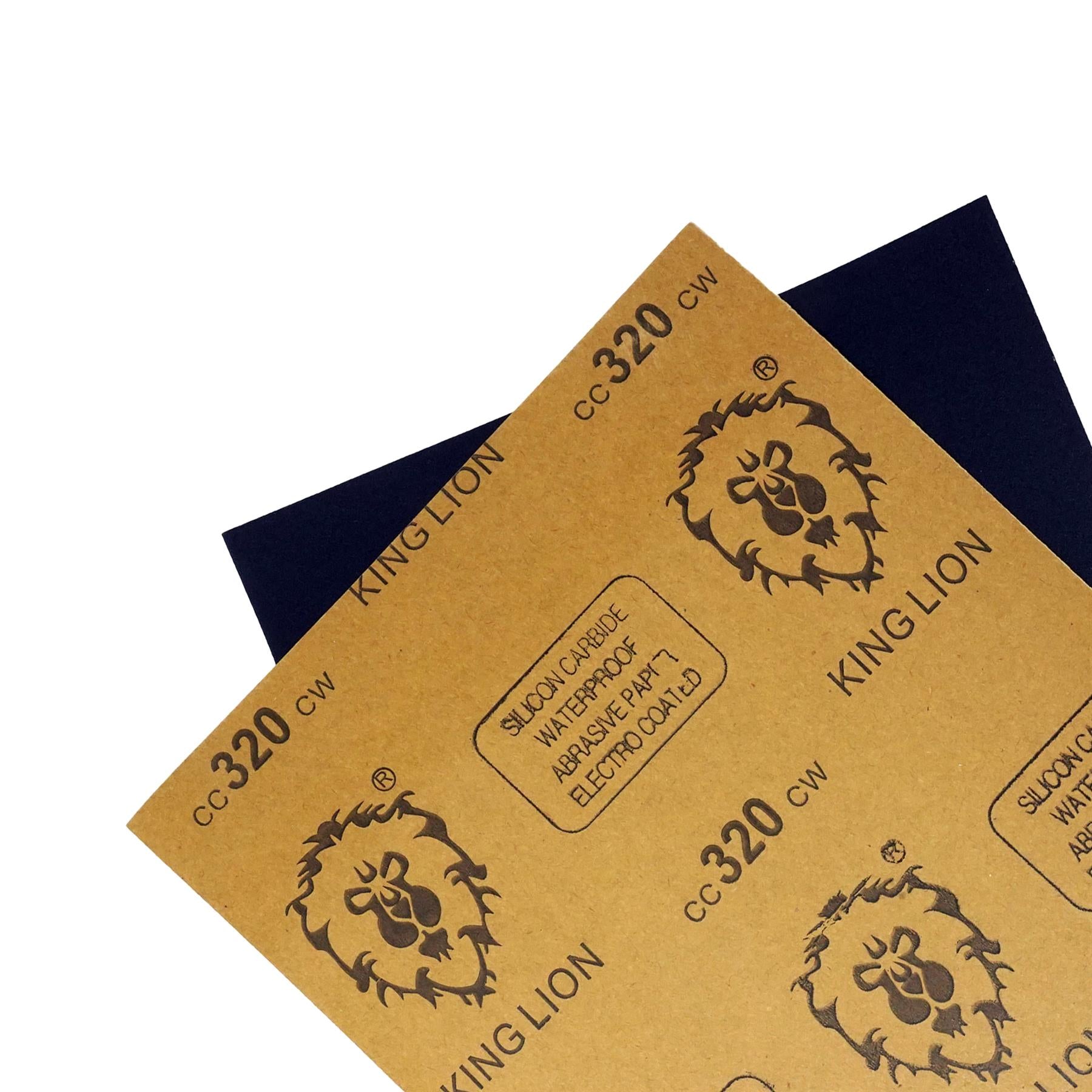 Wet And Dry Sandpaper 320 Grit Sand Paper 230x280mm Sanding By Dapetz