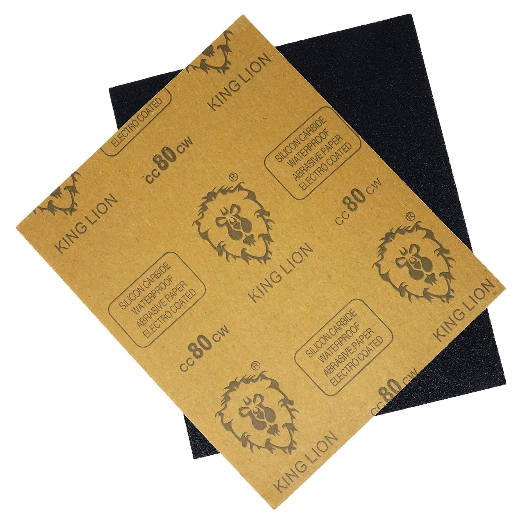 Assorted Grit Wet and Dry Sandpaper 230 x 280mm By Dapetz