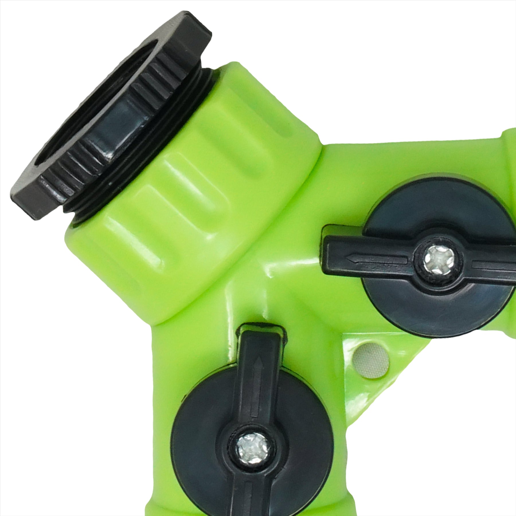 2PCS Hose Pipe Splitter 2 Way Connector Adaptor Garden Tap Individually Switched By Dapetz