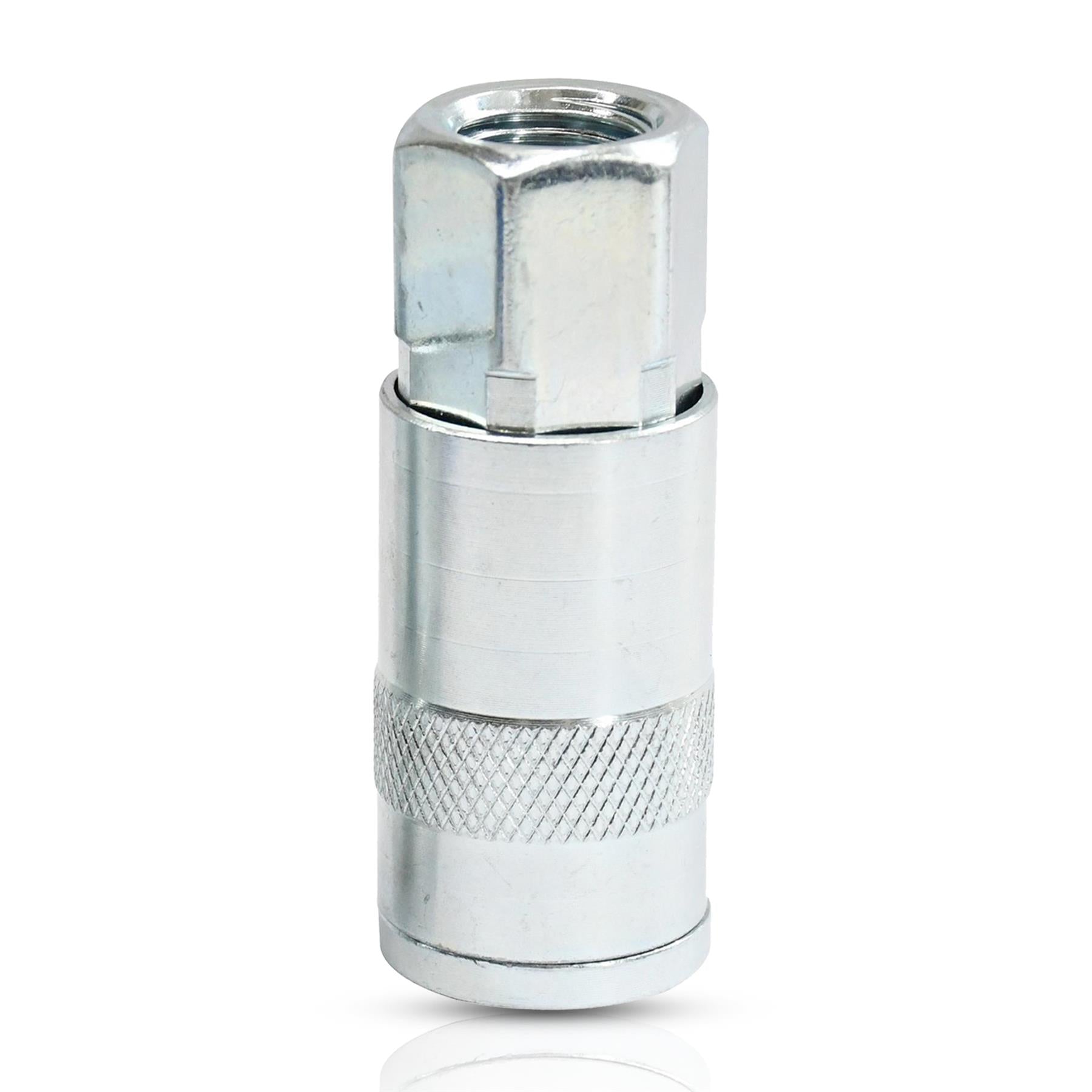 Vertex Air Line Fitting Quick Release Compressor Air Hose 1/4" Female Thread 2PC