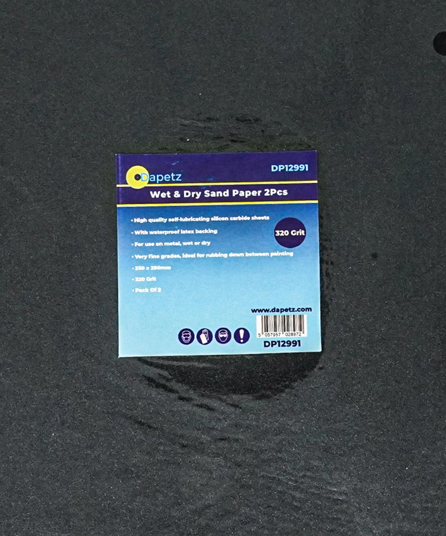 Wet And Dry Sandpaper 320 Grit Sand Paper 230x280mm Sanding By Dapetz