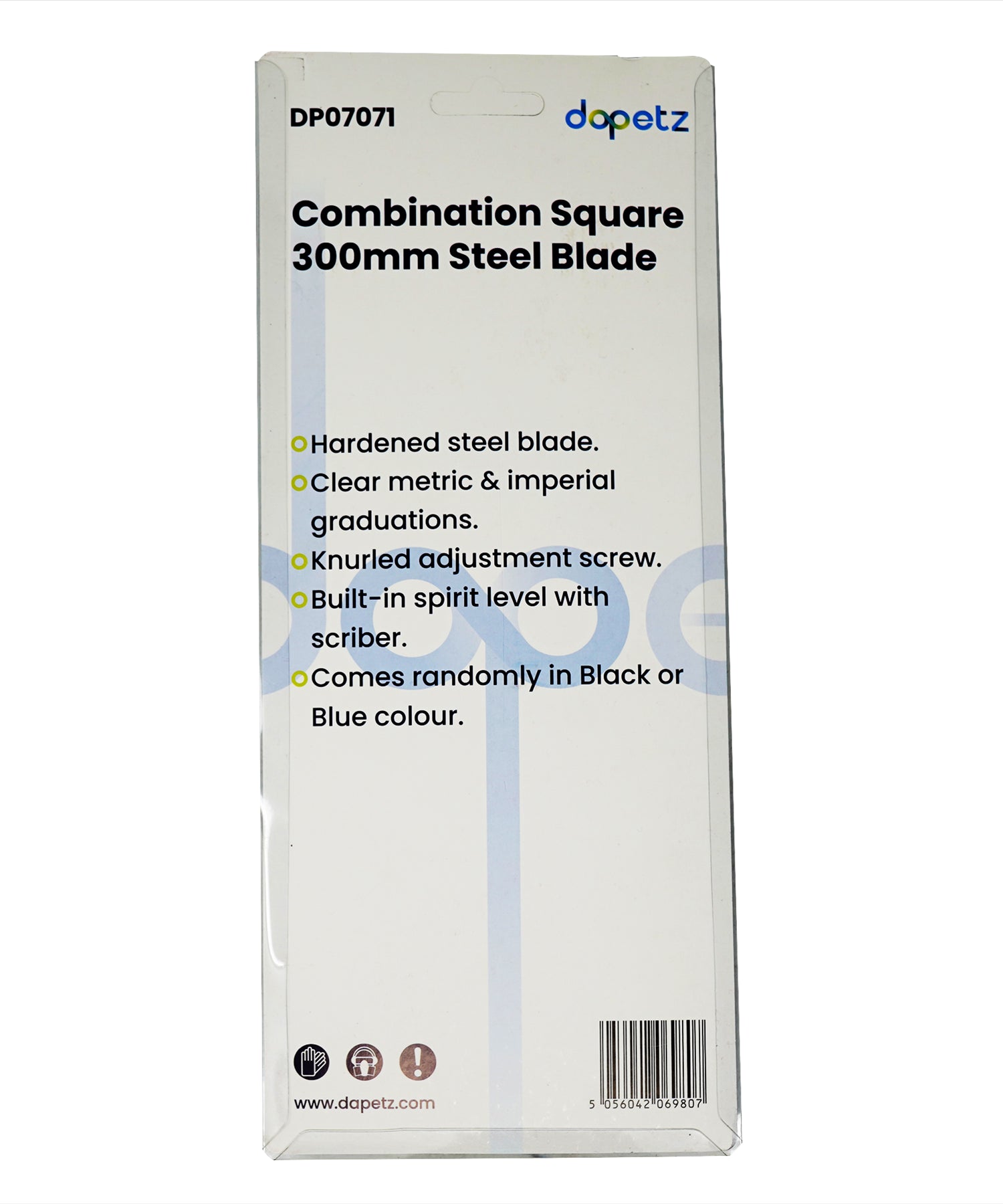 Combination Square 300mm 12" Tools Accurate Level W/ 300mm Steel Blade By Dapetz