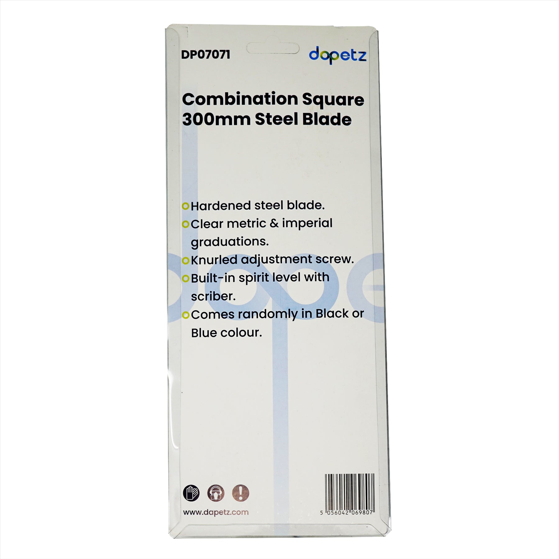 Combination Square 300mm 12" Tools Accurate Level W/ 300mm Steel Blade By Dapetz