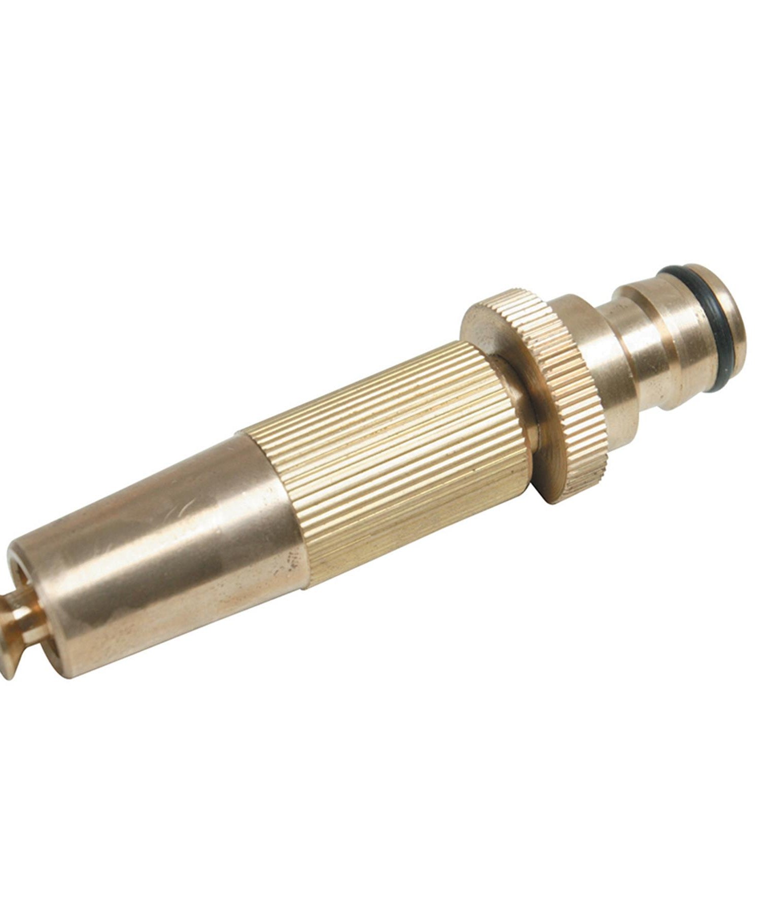 Solid Quick Connect Adjustable Brass Hose Nozzle Strong For Garden Plumbing Use By Dapetz