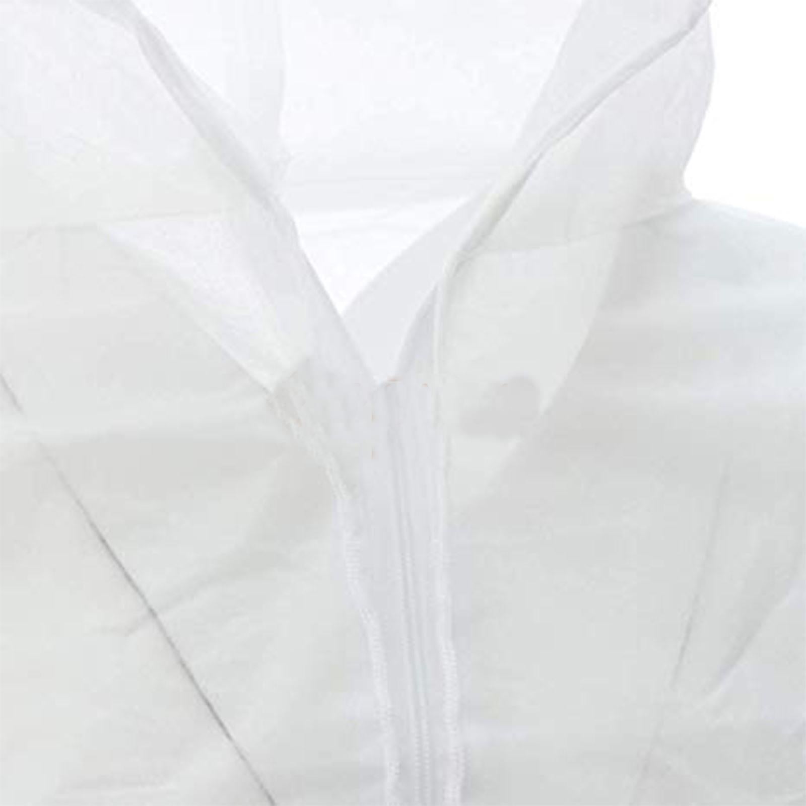 Disposable Paper Suit Protective Overall Coveralls XL - 136cm (54")  10-Pack By Dapetz