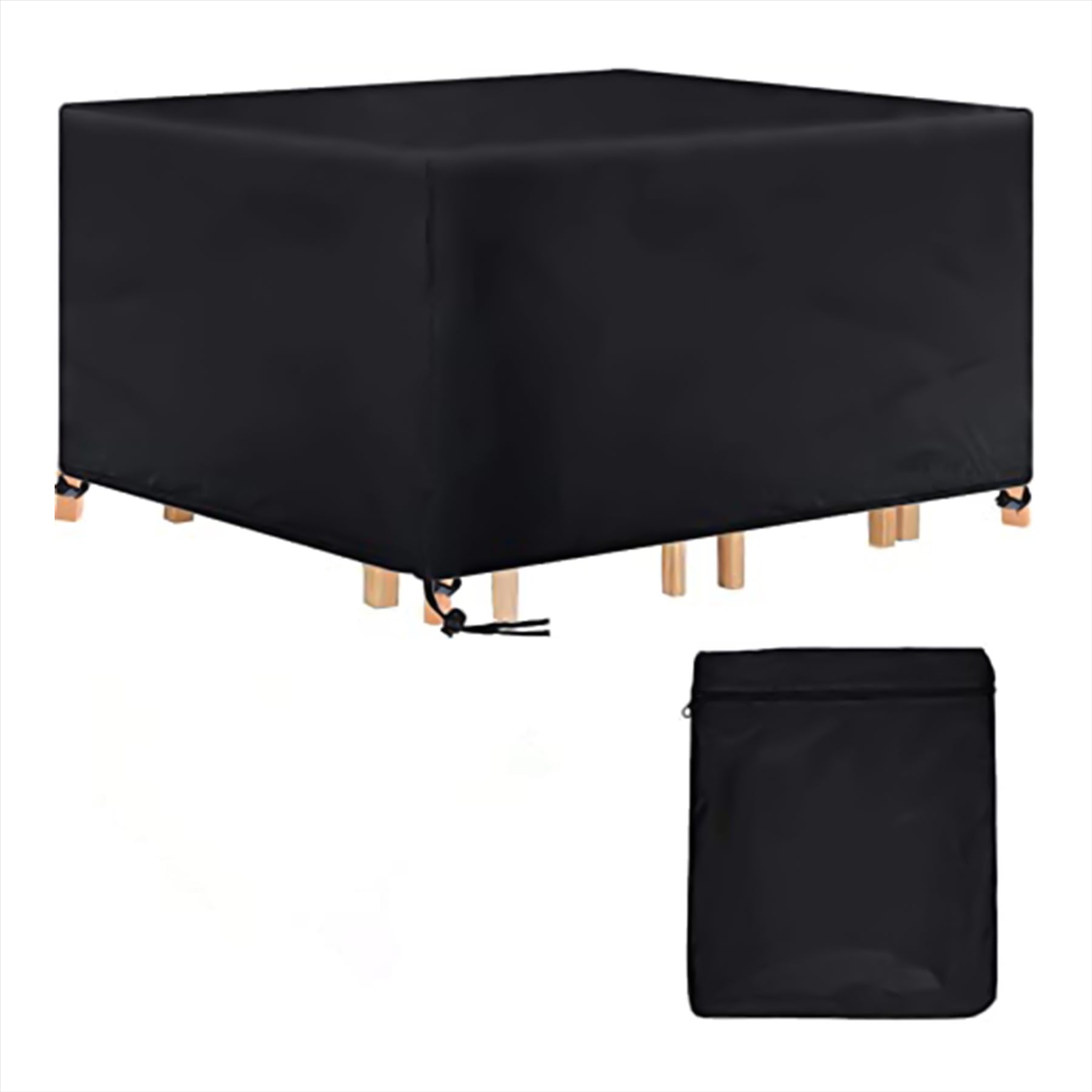 Waterproof Patio Heavy Duty Rectangle 420D Polyester Table By Dapetz