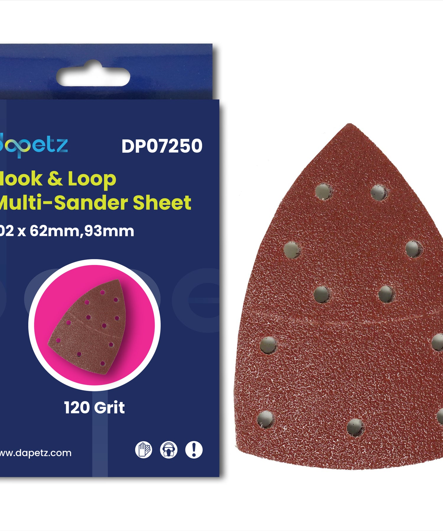 40 Bond Abrasive Sanding Sheets For Bosch PSM 100A Multi-Sander Mixed Grit