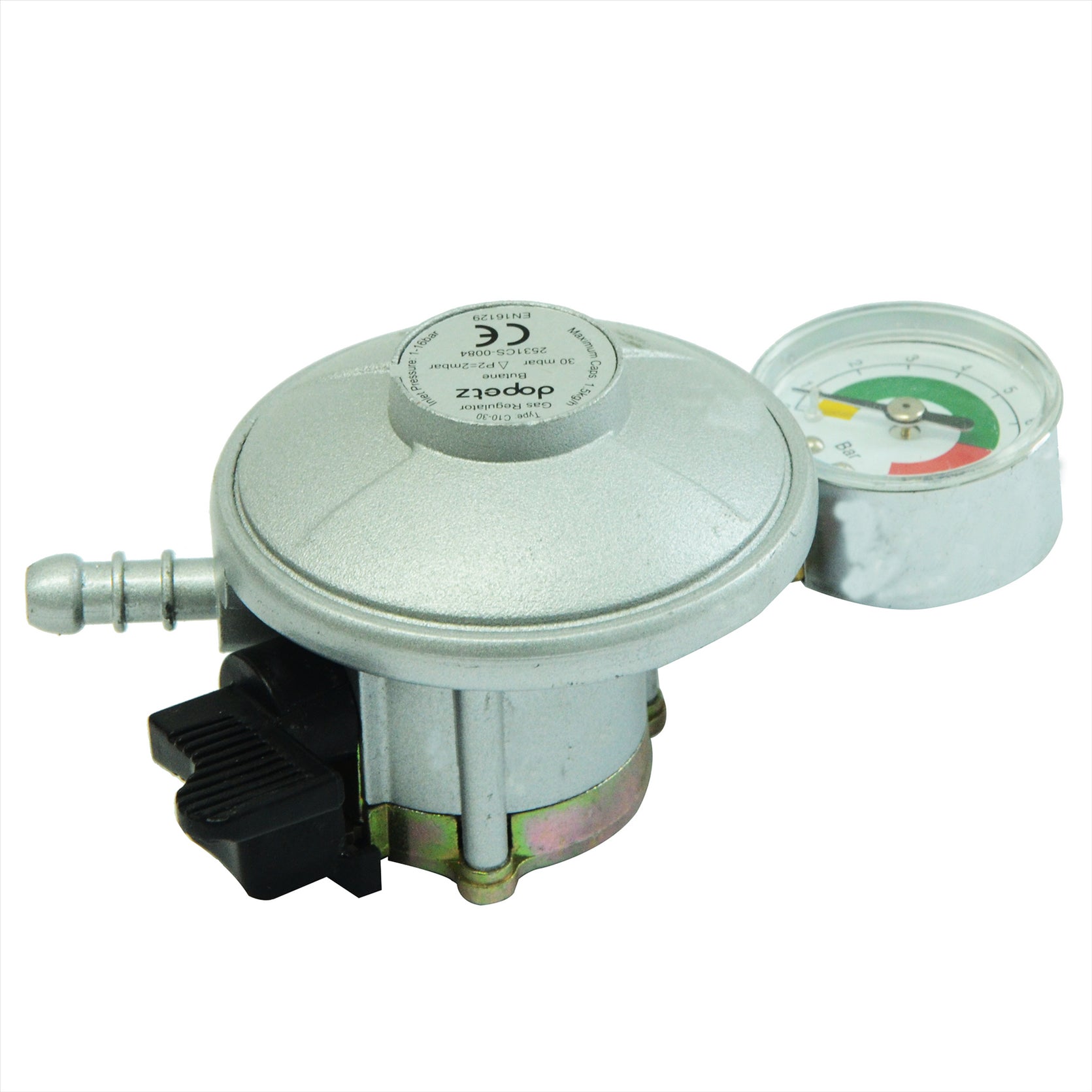 Butane Clip On Gas Regulator Gauge 30 mbar Calor Flogas 21mm Caravan Motorhome