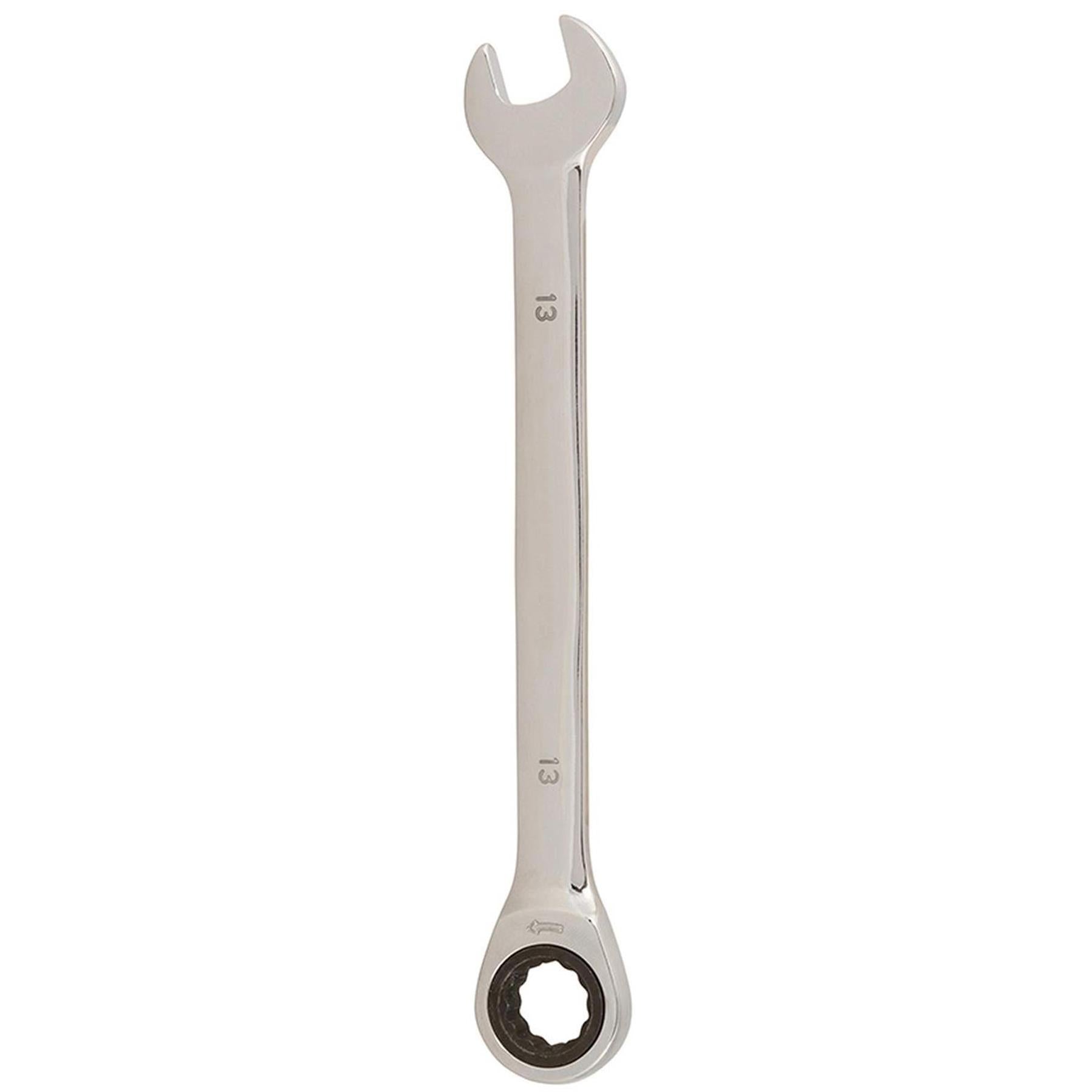 Fixed Head Ratchet Metric Spanner Open End Ring Combination 13mm By Dapetz