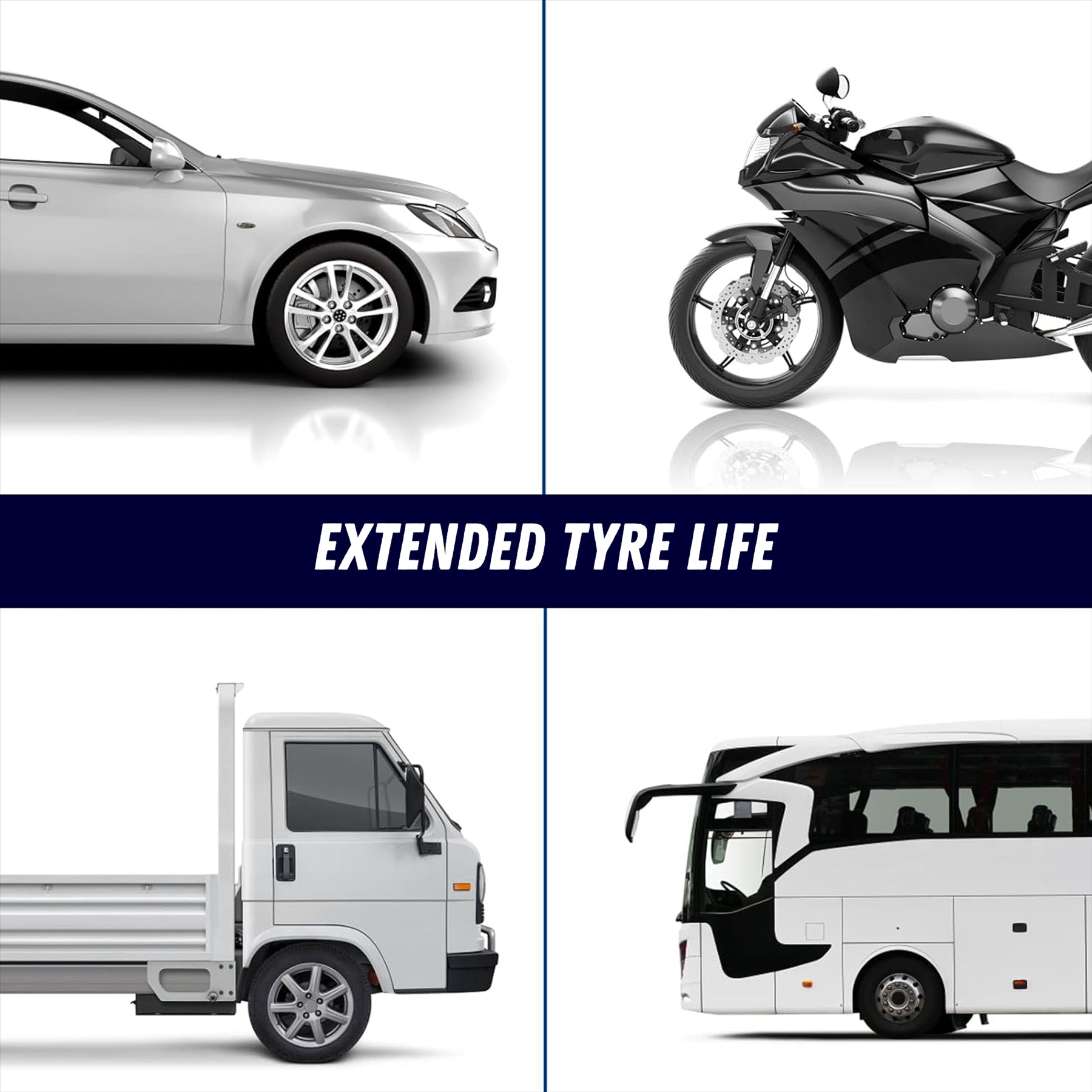 2PCS Tyre Pressure Gauge Safety Kit Include Tyre Tread Depth Gauge Stainless Steel Tyre Depth Measurement Tool For Cars Motorcycles Trucks Buses