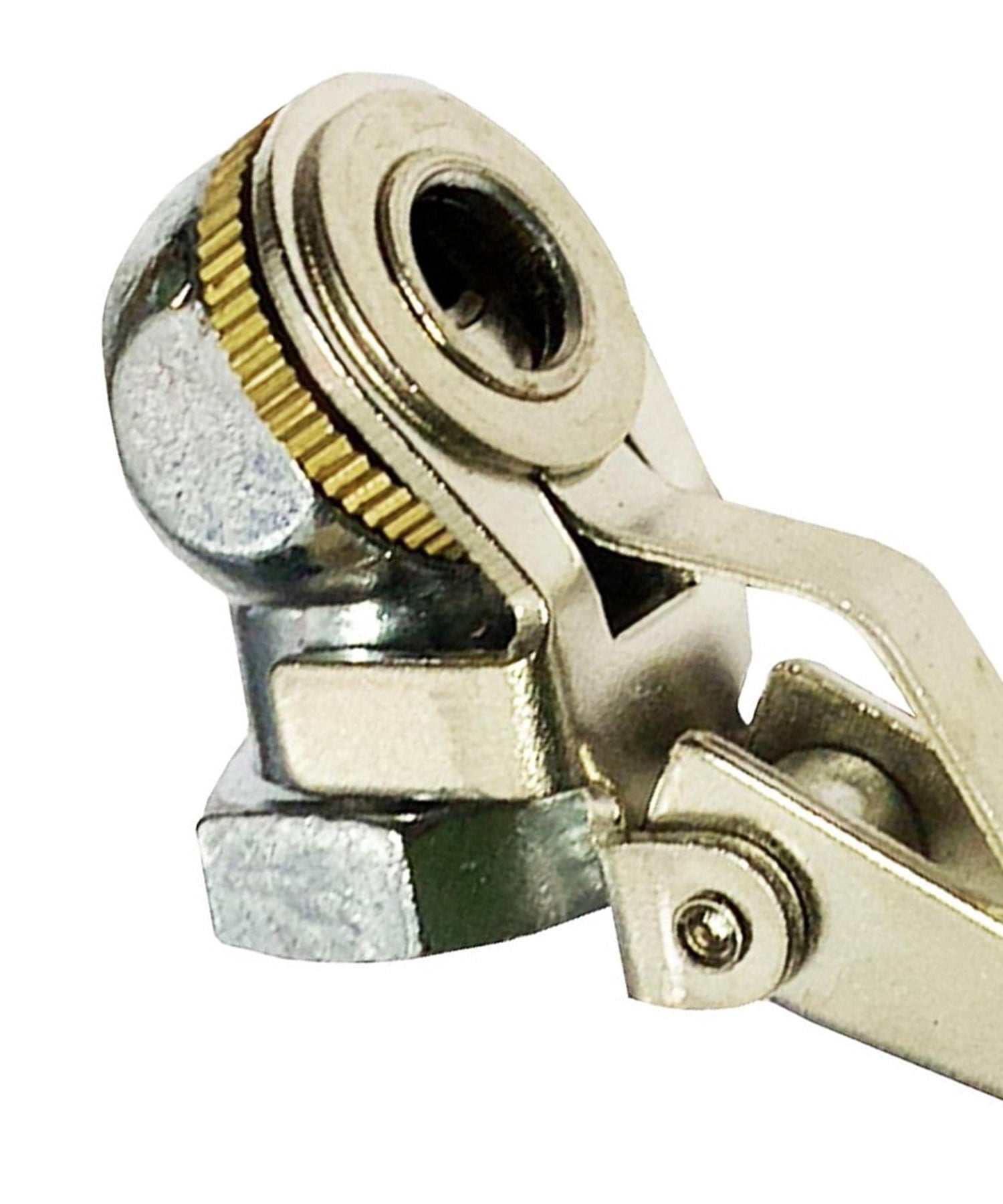 Tyre Valve Air Hose Chuck Airline Inflator Connector Brass Clip On Car Truck By Dapetz