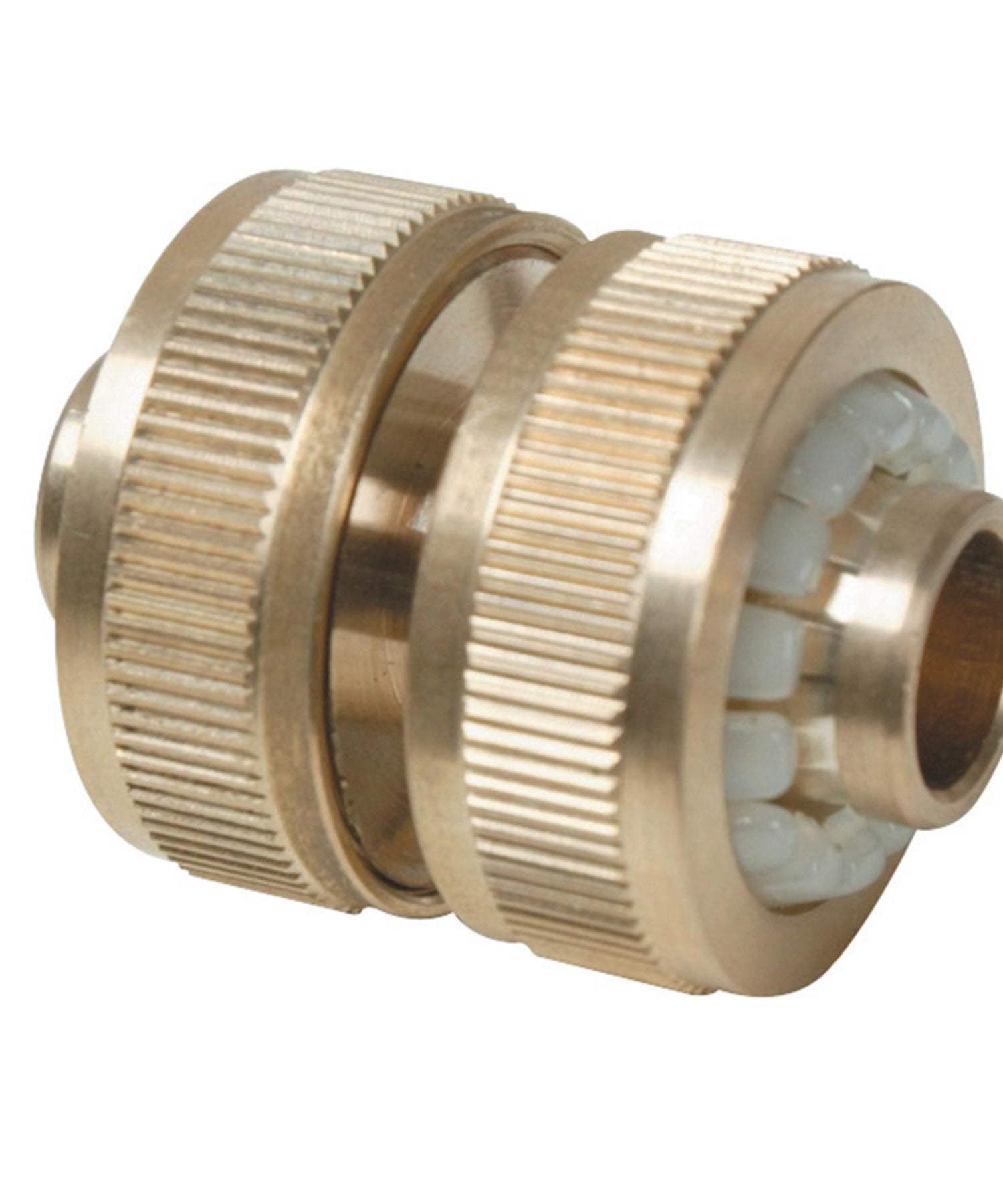 Dapetz Brass Hose Joiner Connector 1/2"  Garden Water Hose Pipe Repair Adaptor Fitting